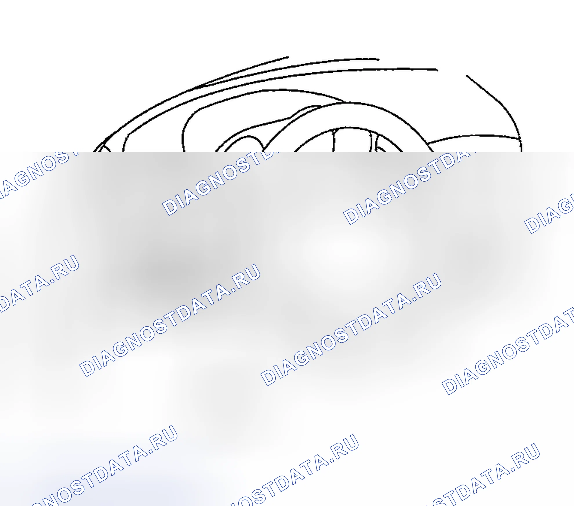 Рис. 66: Процедура считывания диагностических кодов неисправностей. Mazda RX-8 I