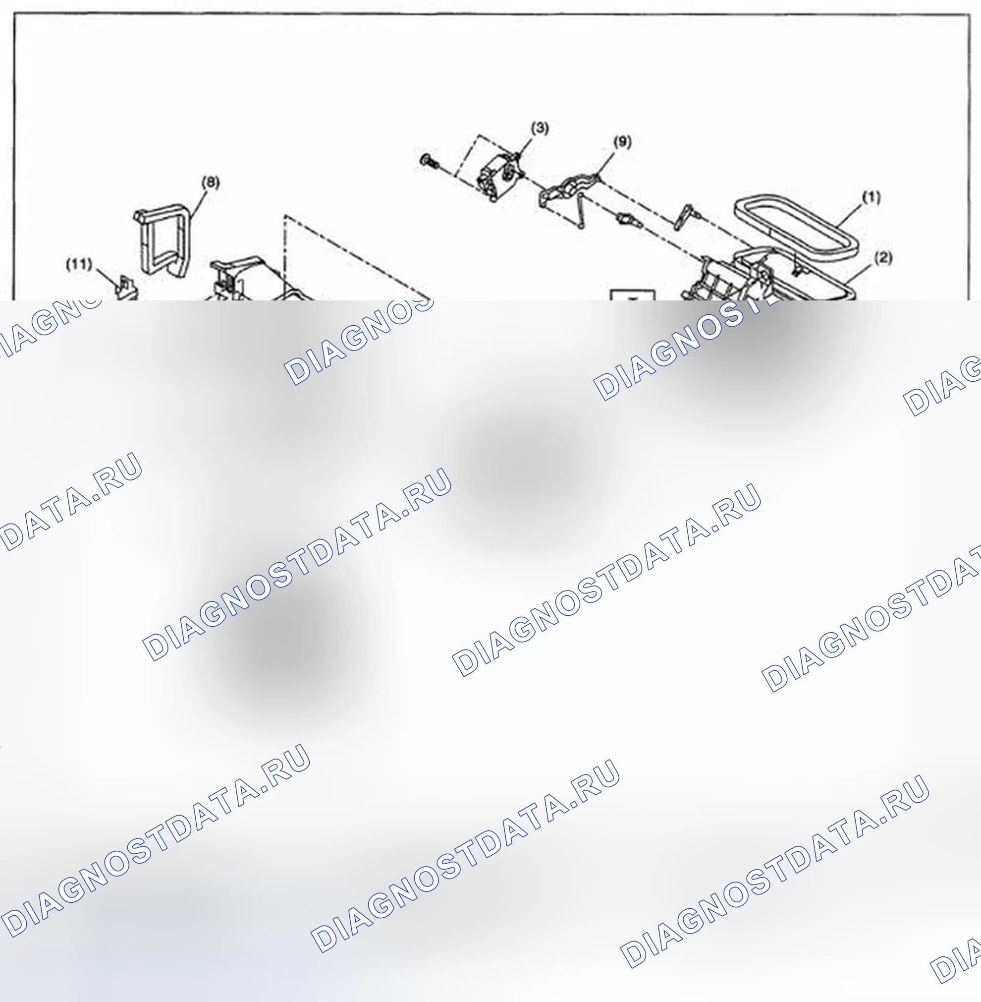 Рис. 173: БЛОК ДВИГАТЕЛЯ ВОЗДУХОДУВКИ. Subaru Impreza WRX STI GR