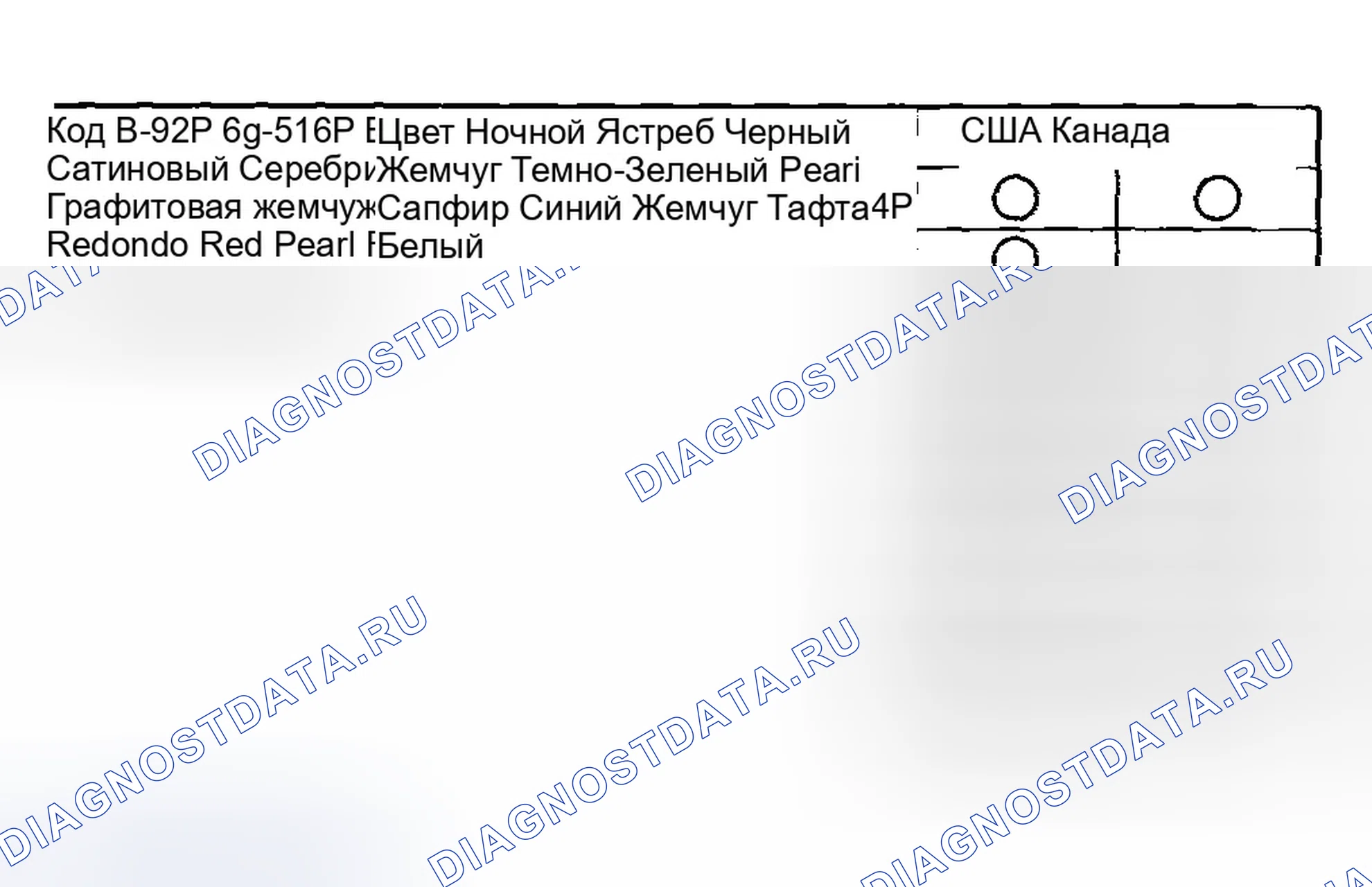 Рис. 20: Код краски. Honda Accord VII рестайлинг