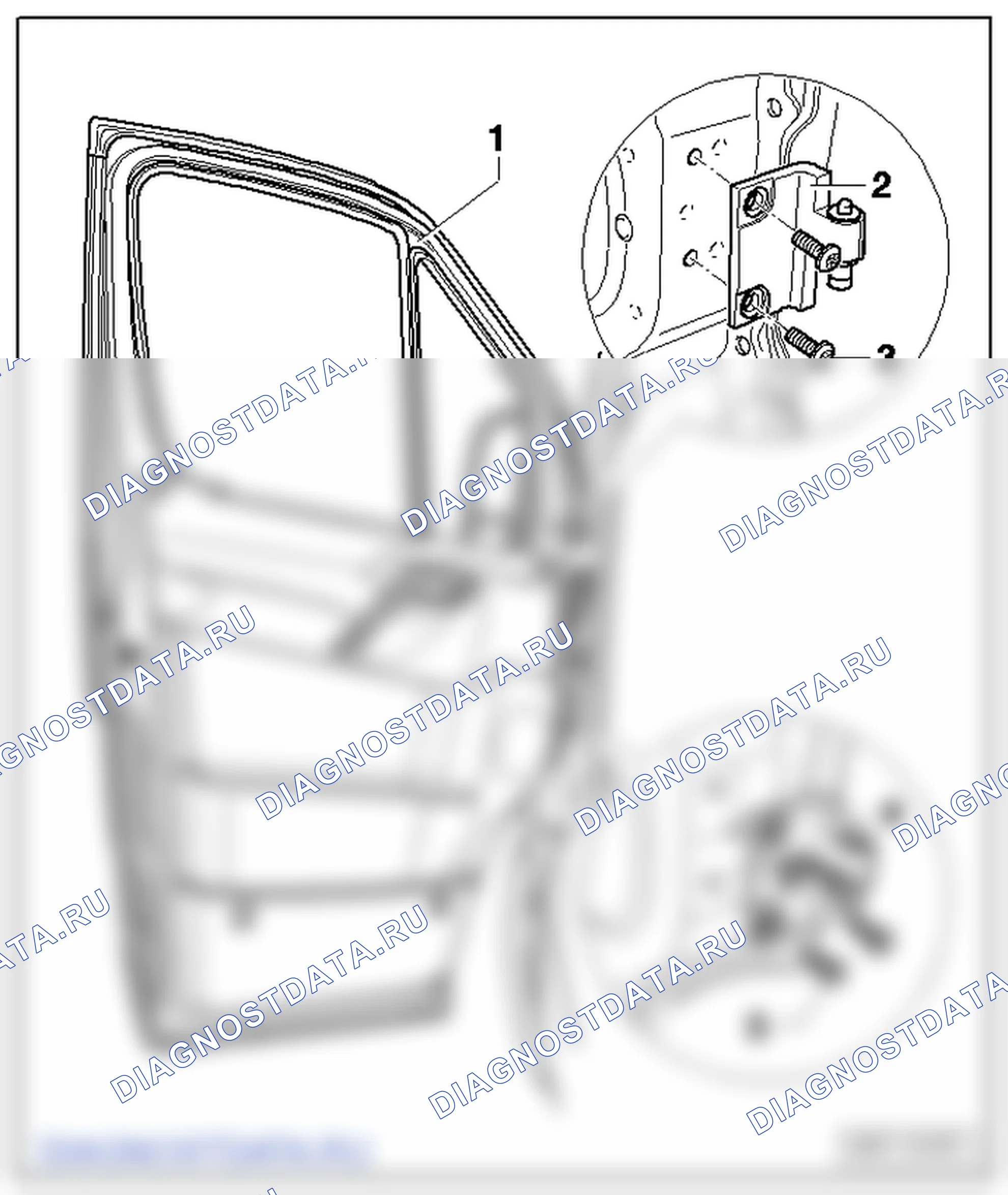 Передняя дверь. Volkswagen Crafter I