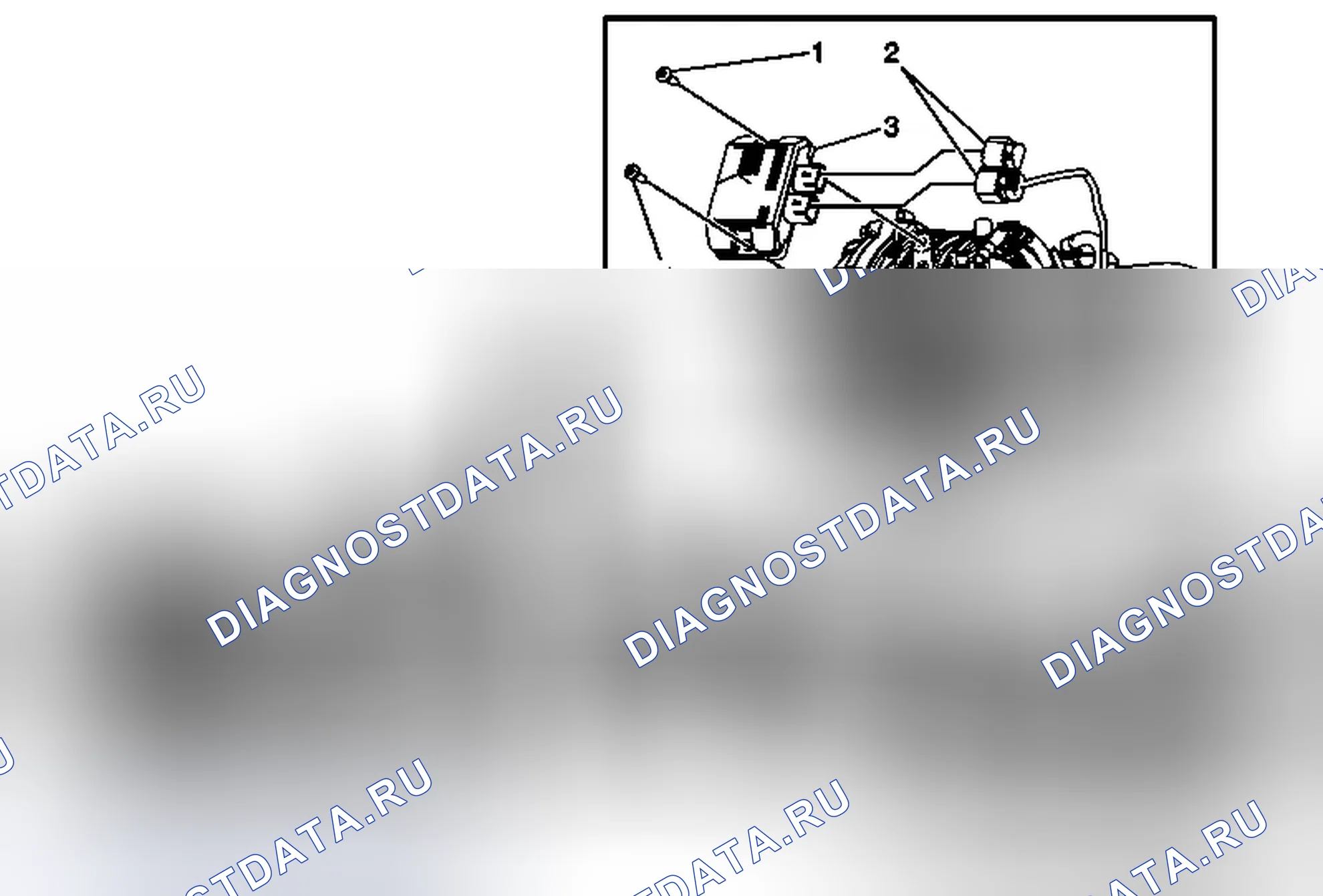 Рис. 1: Замена модуля управления задним дифференциалом. Chevrolet Captiva I рестайлинг