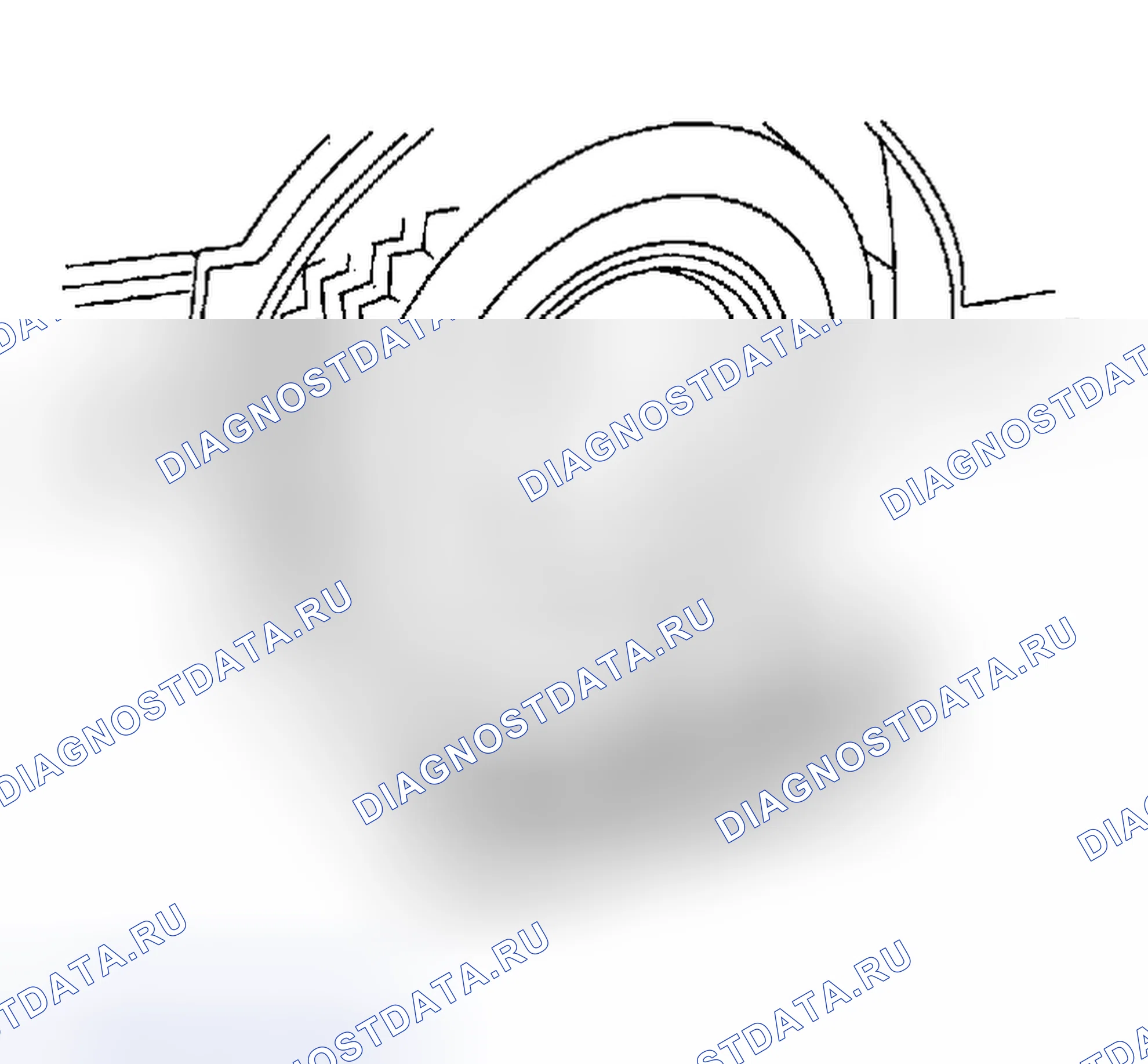 Рис. 38: Проверка угла поворота переднего колеса. Honda Odyssey (North America) I