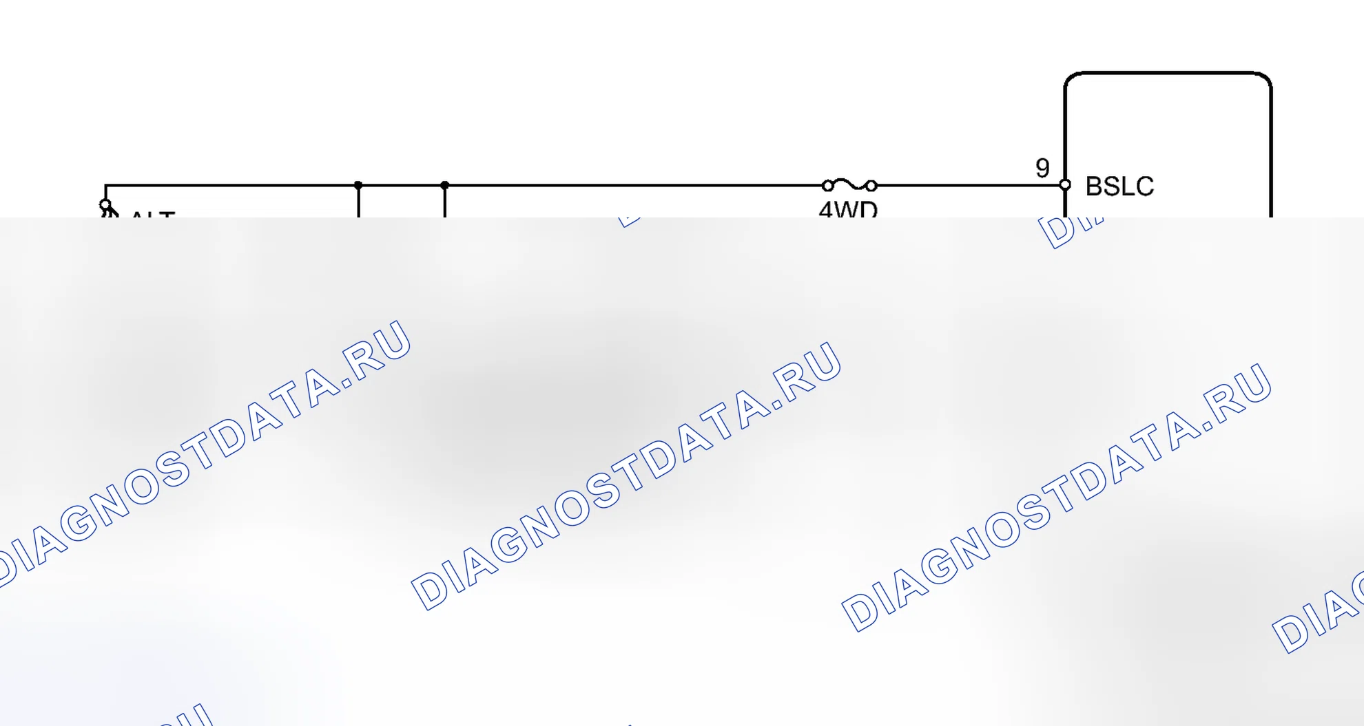 Рис. 122: электросхема. Toyota Matrix E140