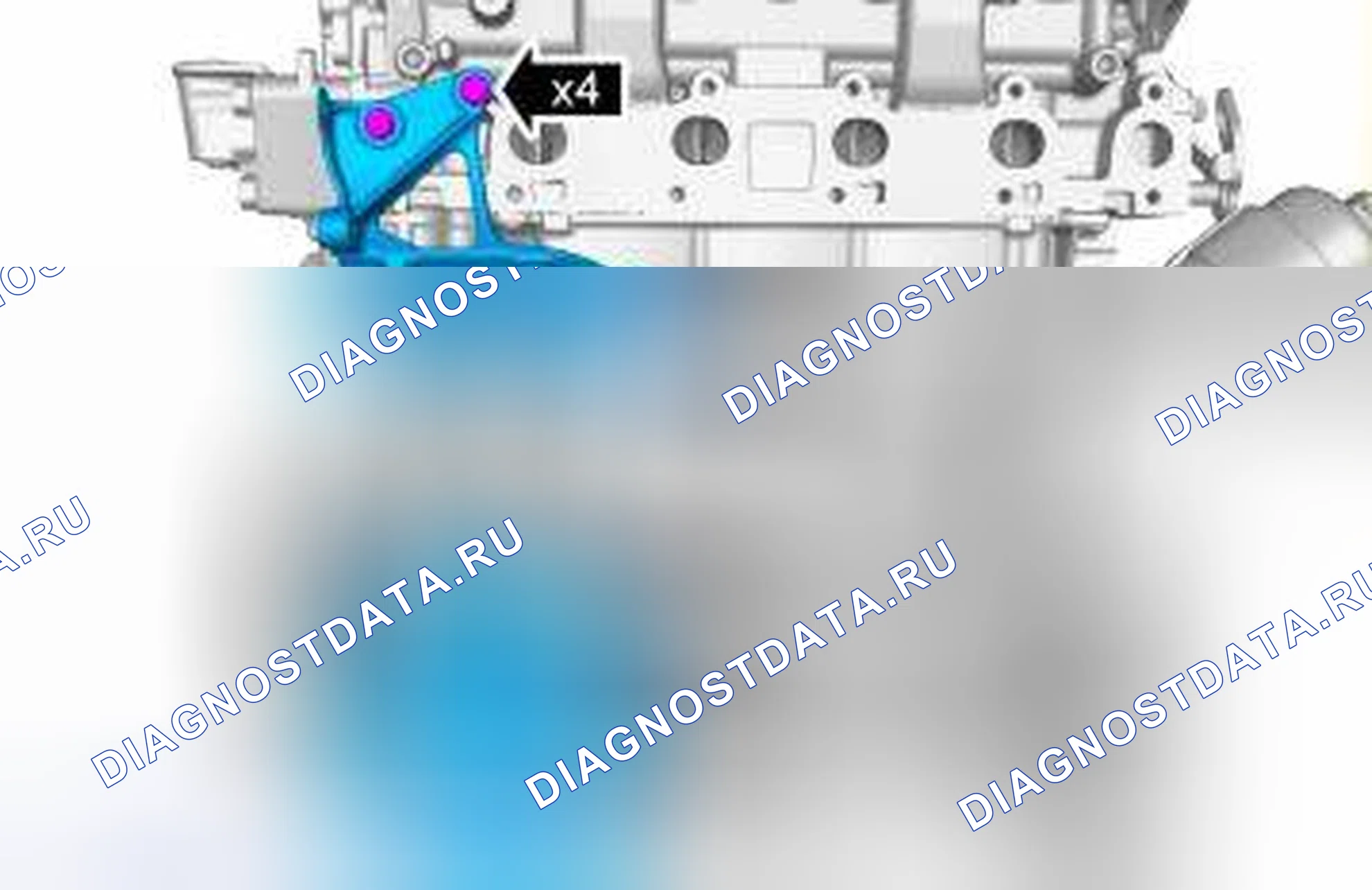 Рис. 356: УСТАНОВКА. Volvo V70 III