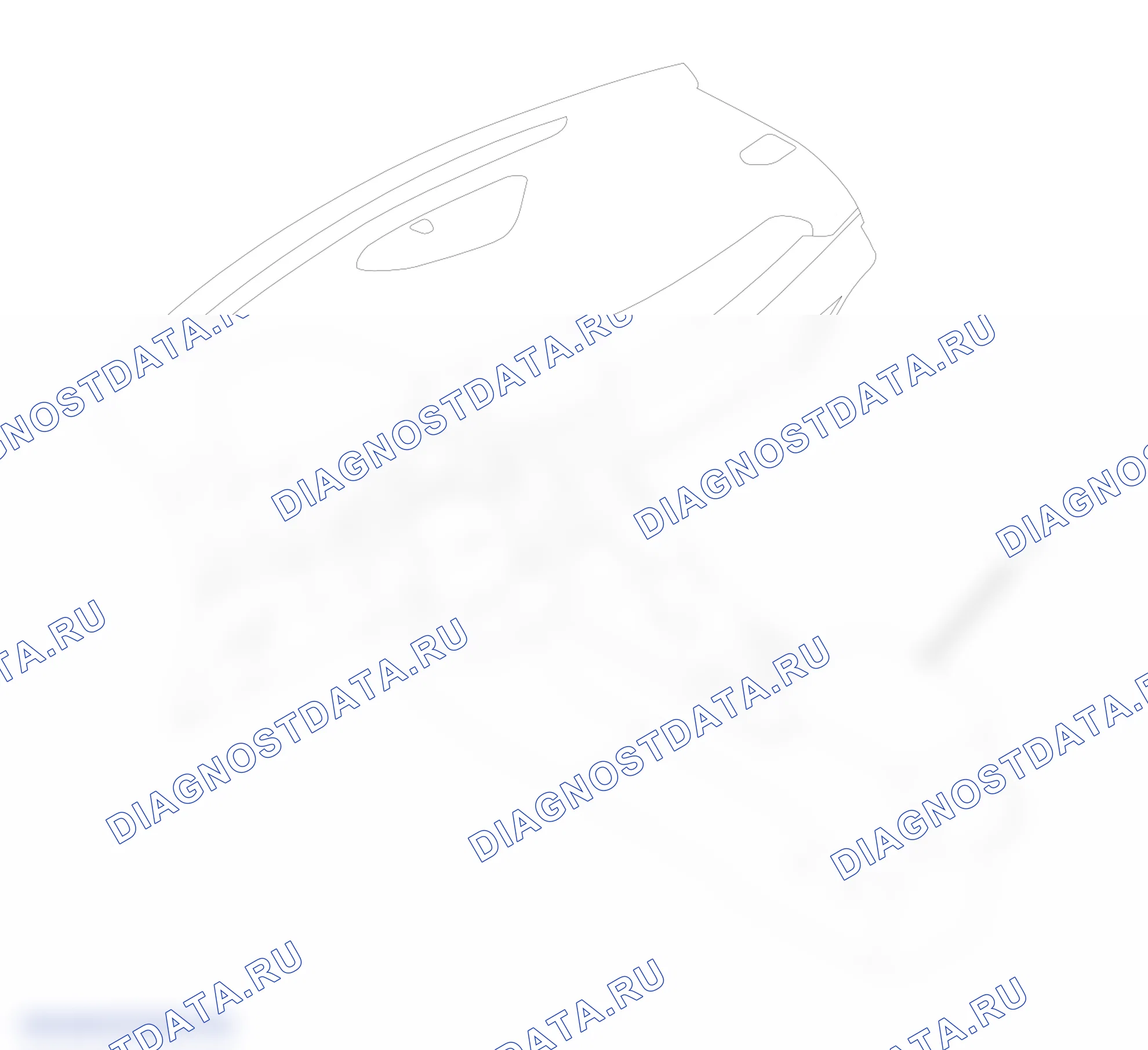 Схема расположения очистителя воздуха — Haval H6. Haval H6 III