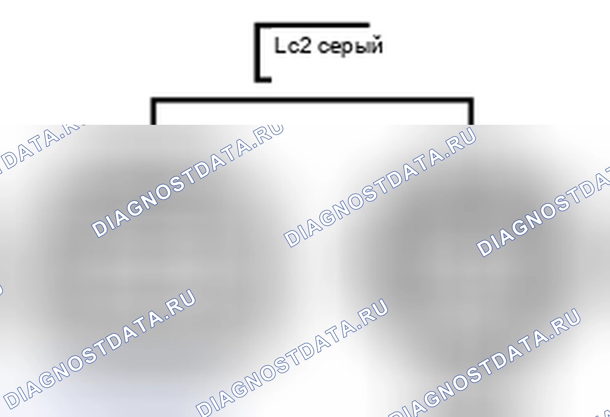 Рис. 908: Вид с торца линейного соединителя (Lc2). Toyota Land Cruiser 200