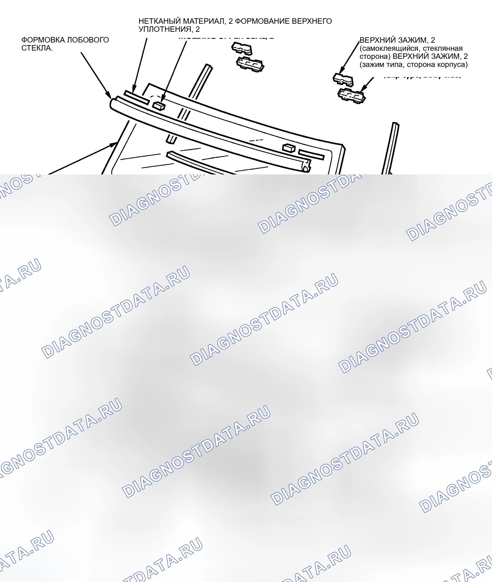 Рис. 64: Указатель расположения компонентов. Honda Element YH2