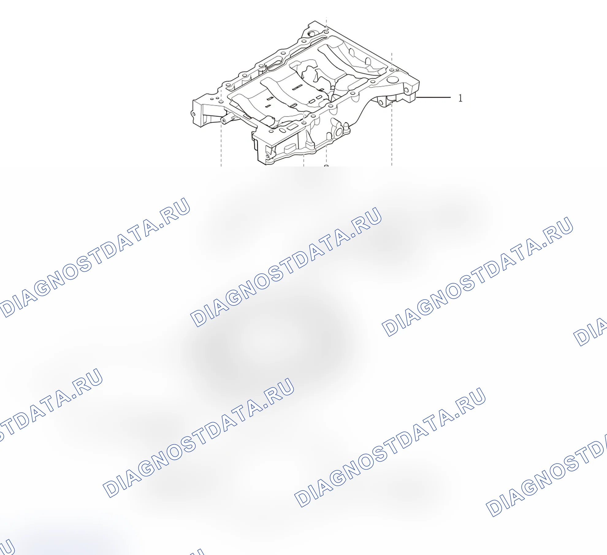 Схема расположения картера — Tank 300. Tank 300 I