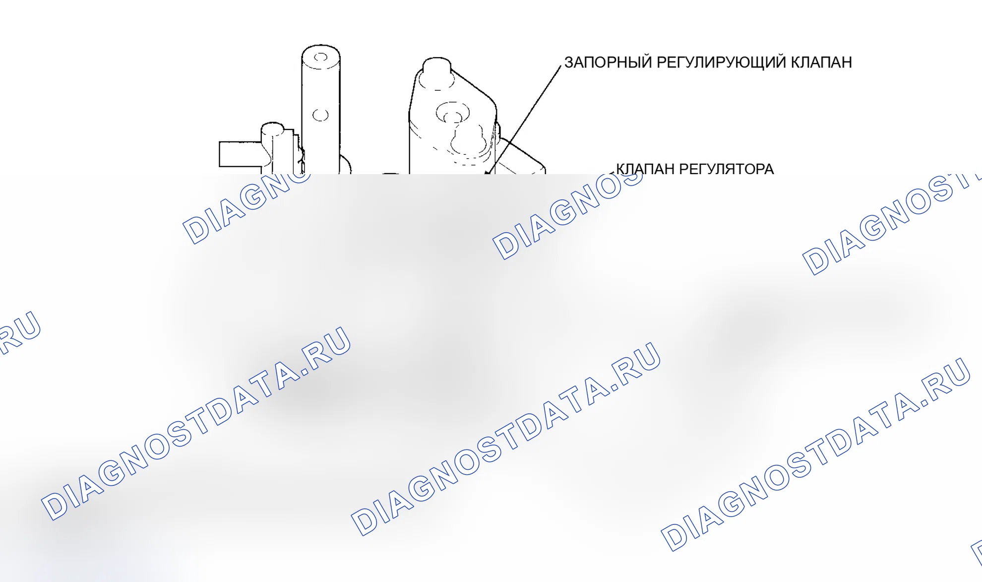 Рис. 35: Корпус регулирующего клапана. Acura MDX I