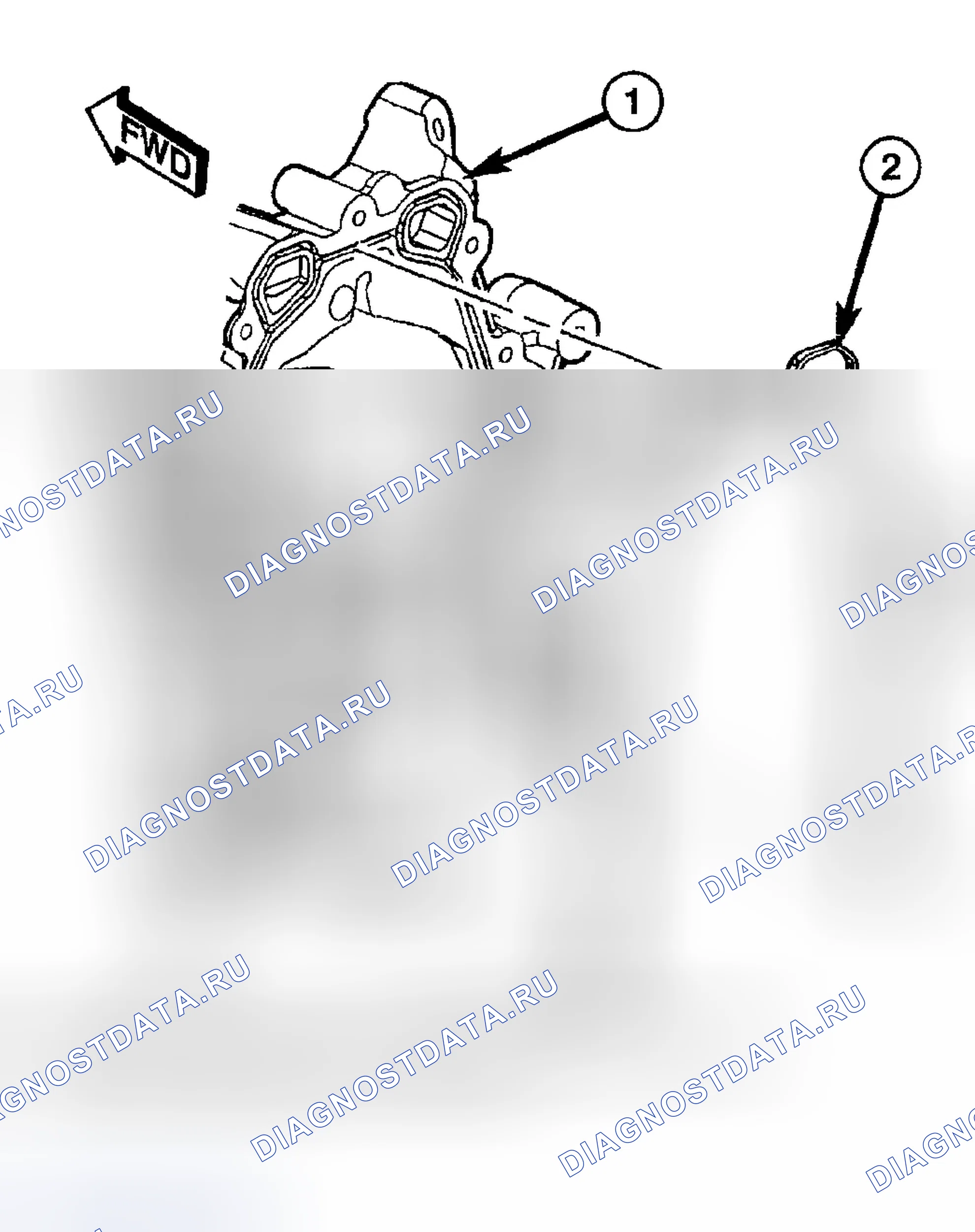 Рис. 611: ДЕМОНТАЖ. Dodge Pickup R1500 
