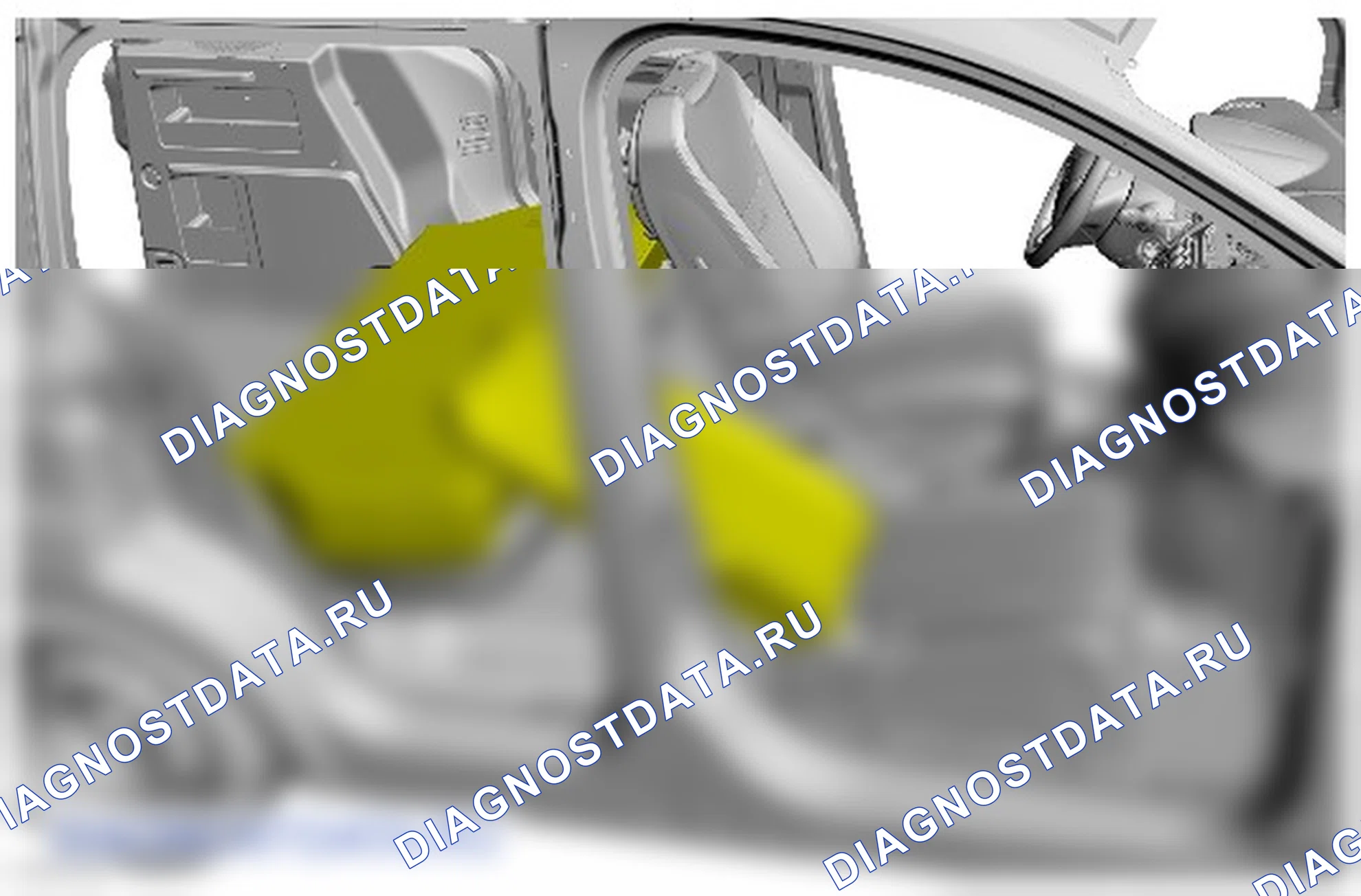 Как снять и установить верхнюю облицовку. Ford Tourneo Courier I