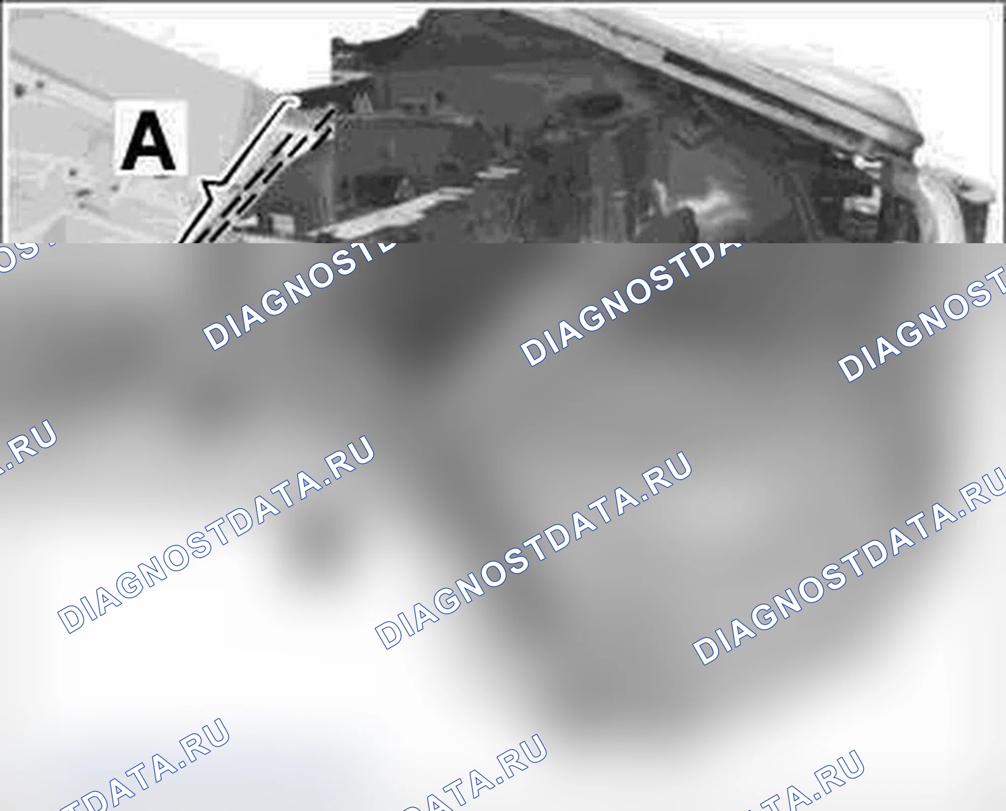 Рис. 1258: Подготовка соединительных участков кузова для установки секции задней внутренней стороны. Porsche Boxster S 987