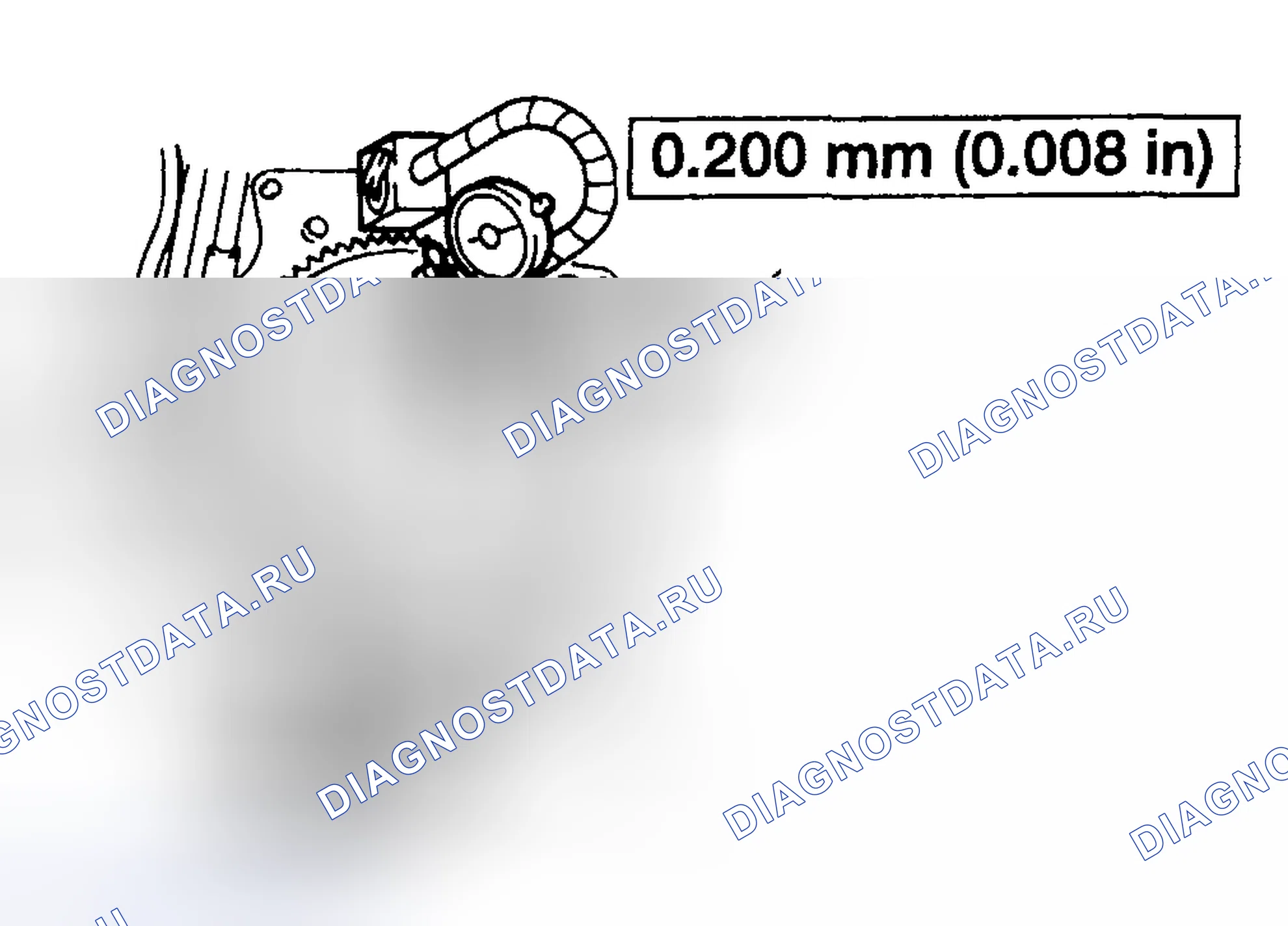 Рис. 29: ПРОВЕРКА БИЕНИЯ МАХОВИКА. Mazda Tribute I рестайлинг