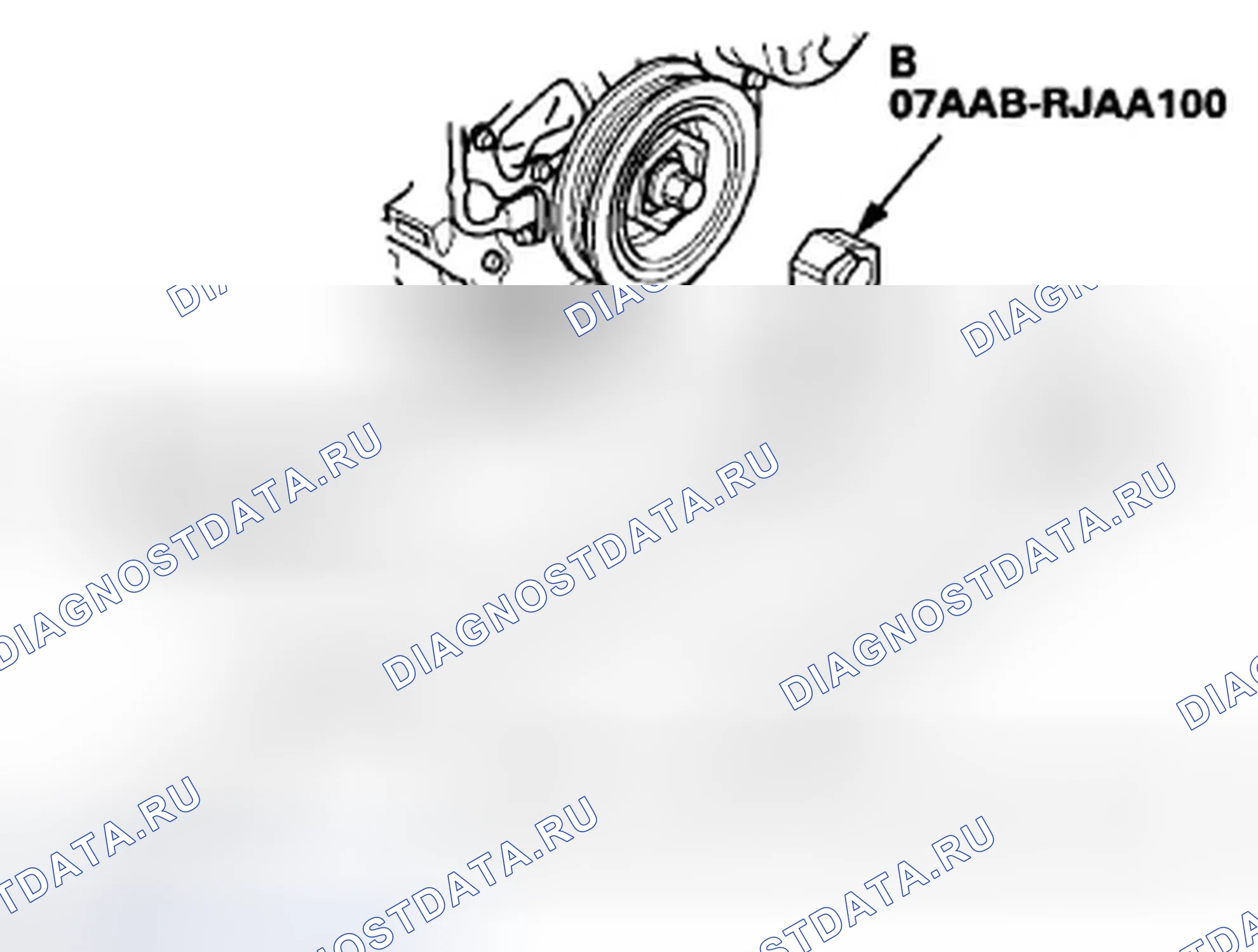 Рис. 25: Демонтаж. Honda CR-V III