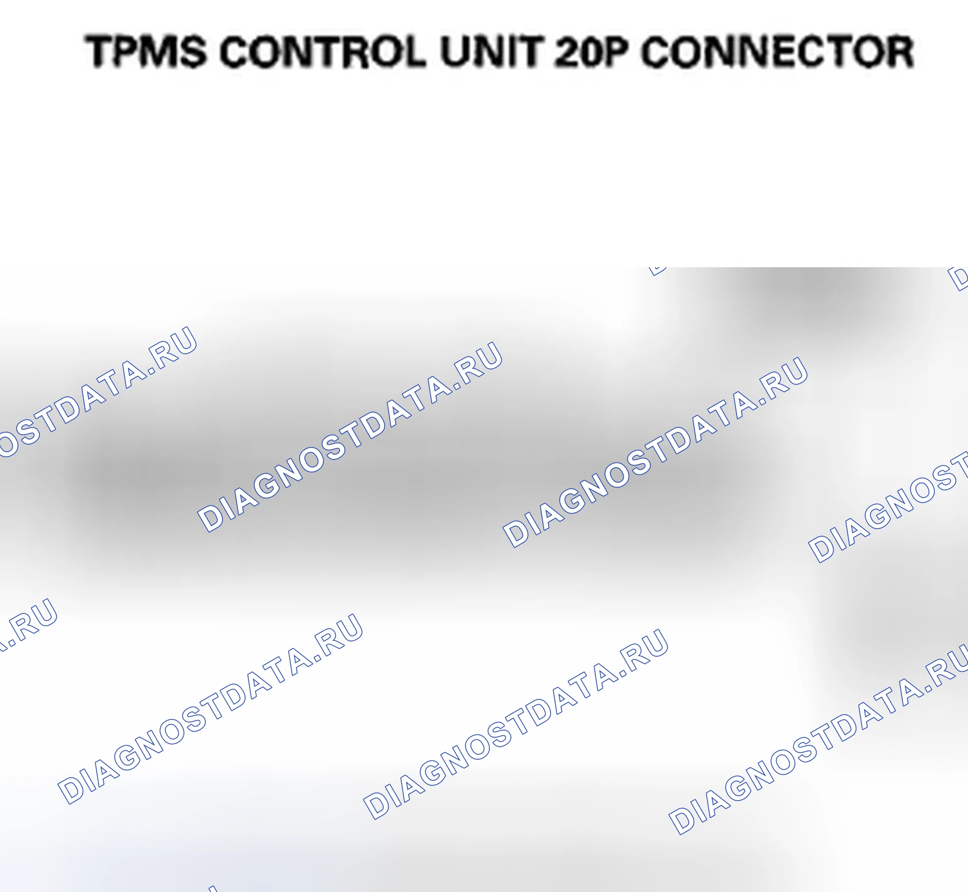 Рис. 19: Индикатор TPMS не гаснет, и коды неисправностей не сохраняются. Honda Crosstour I