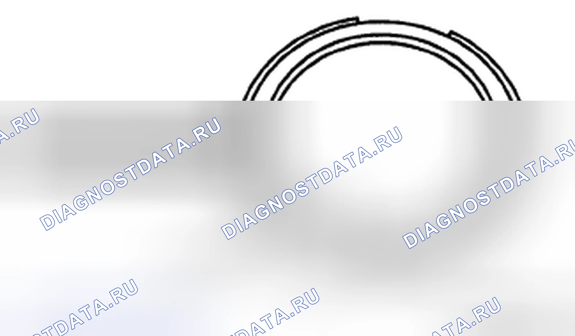 Рис. 12: Примечание по установке колодки стояночного тормоза. Mazda CX-9 I