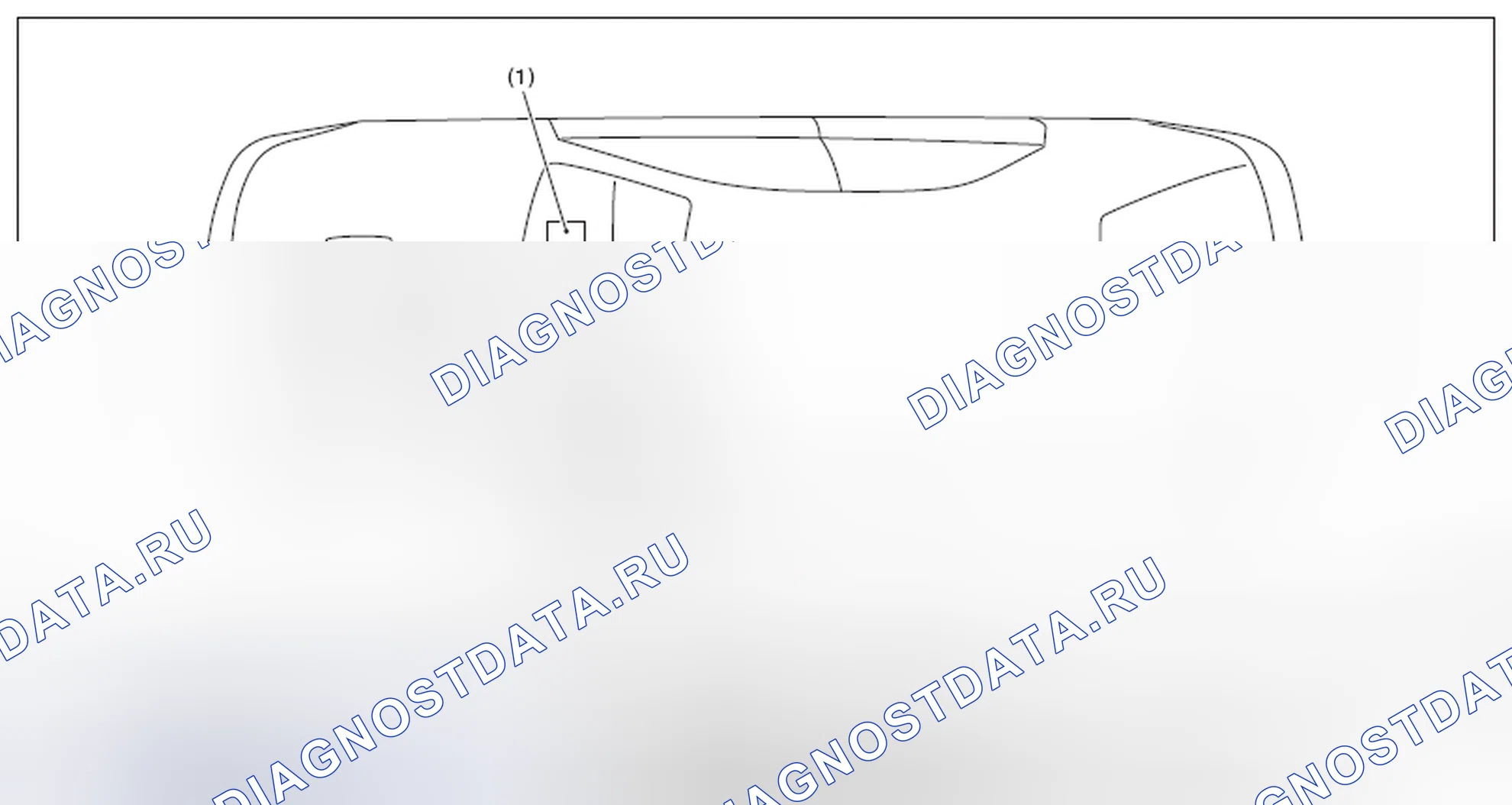 Рис. 628: МОДУЛЬ УПРАВЛЕНИЯ. Subaru Outback BR рестайлинг