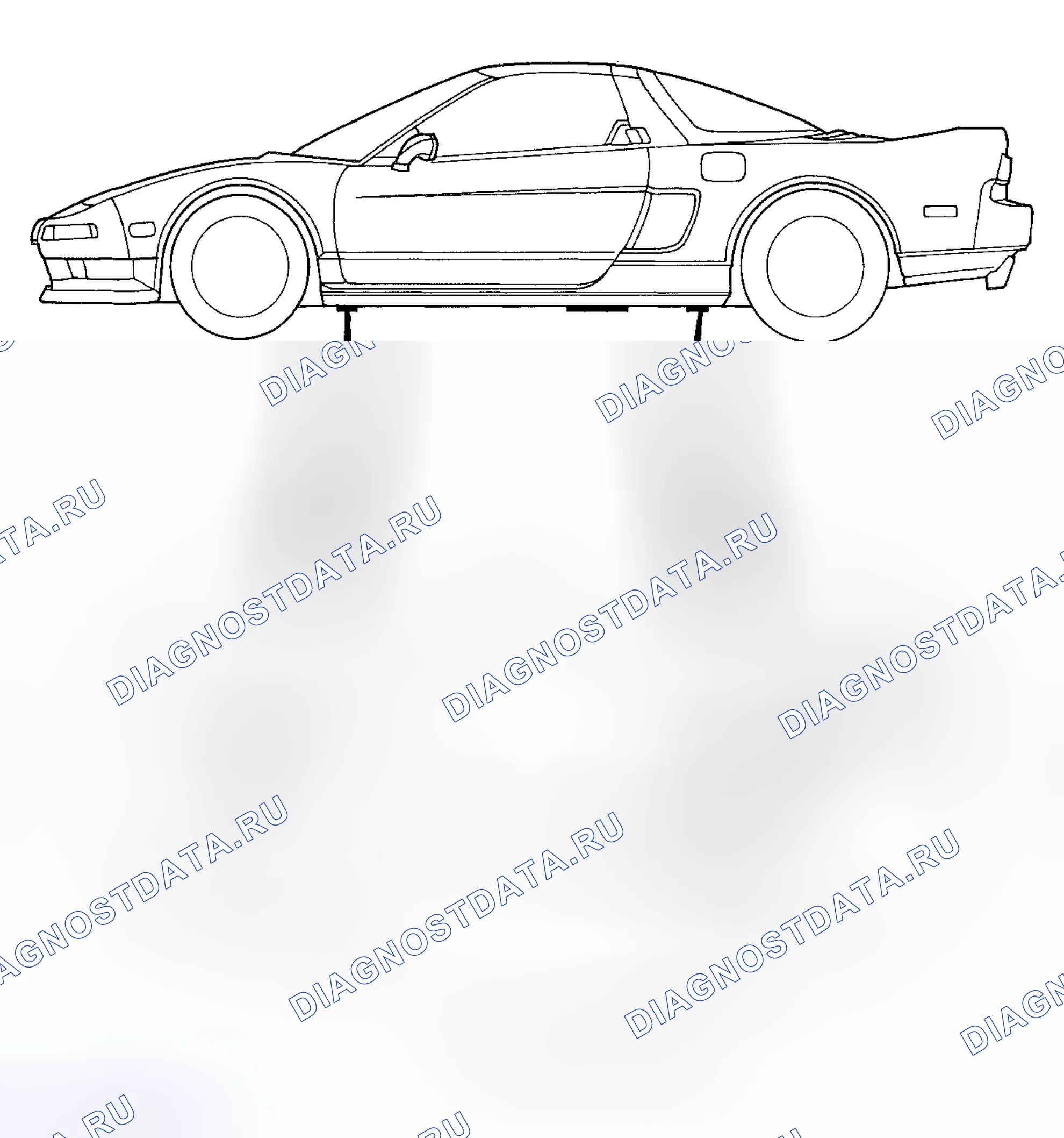 Рис. 9. Acura NSX I