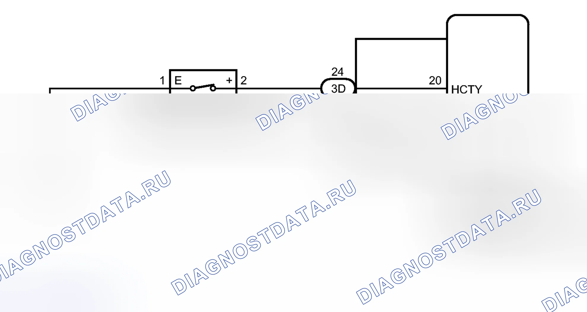 Рис. 342: электросхема. Toyota Avalon XX40