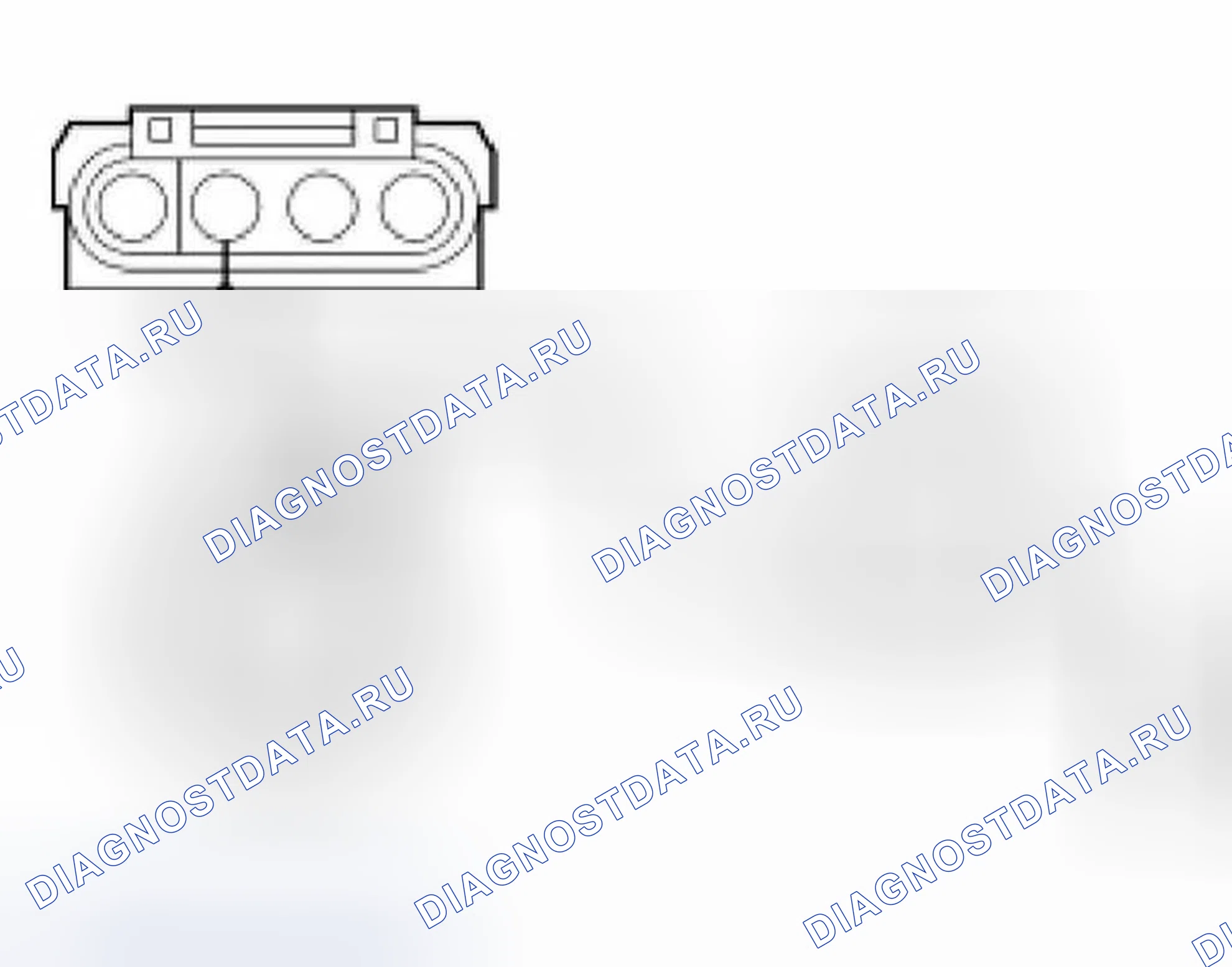 Рис. 135: ТОЧЕЧНОЕ ИСПЫТАНИЕ W: ЛАМПЫ ПРИЦЕПА ГОРЯТ ПОСТОЯННО. Ford Pickup F150 