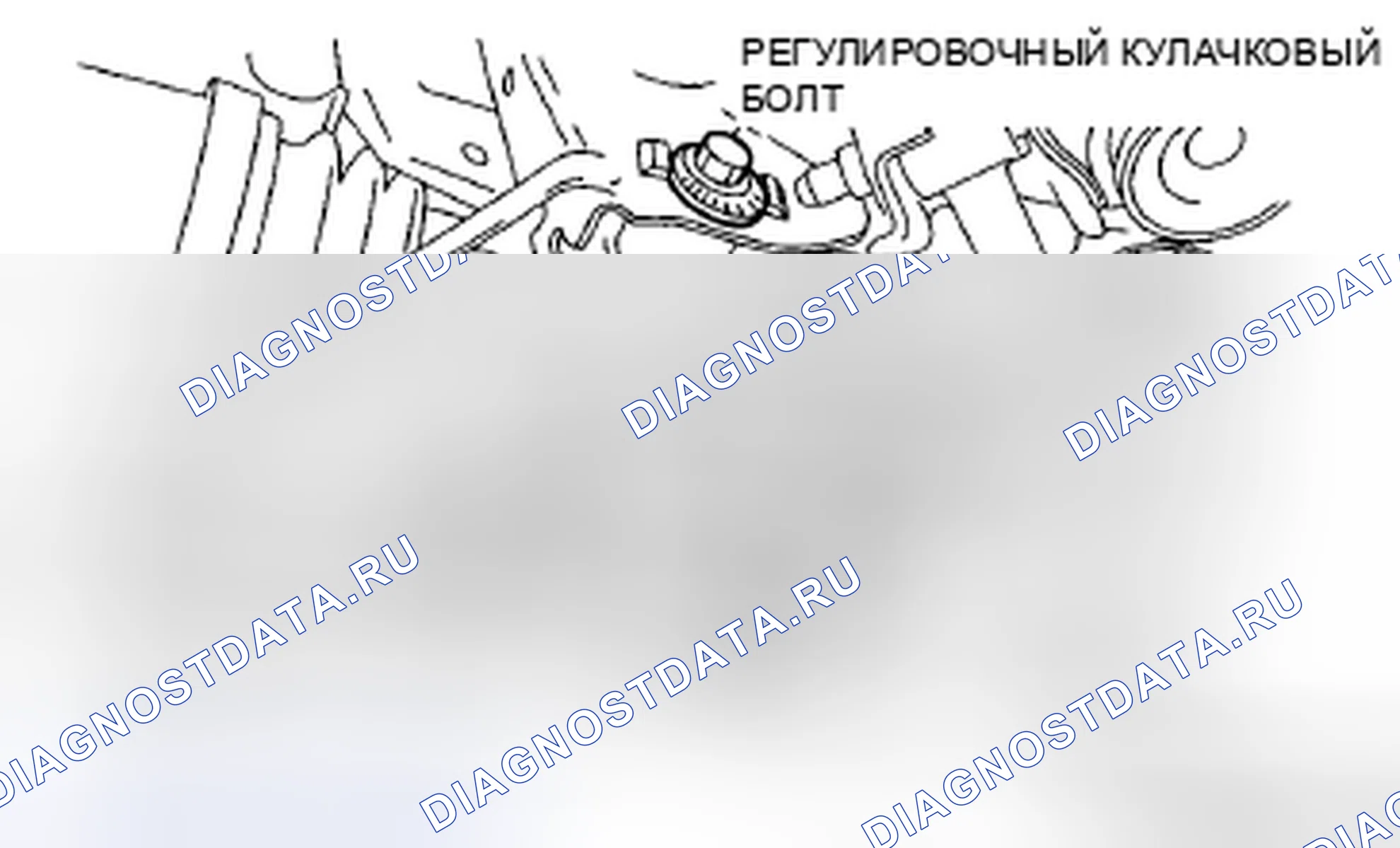 Рис. 5: Общая регулировка схождения. Mazda RX-8 I рестайлинг