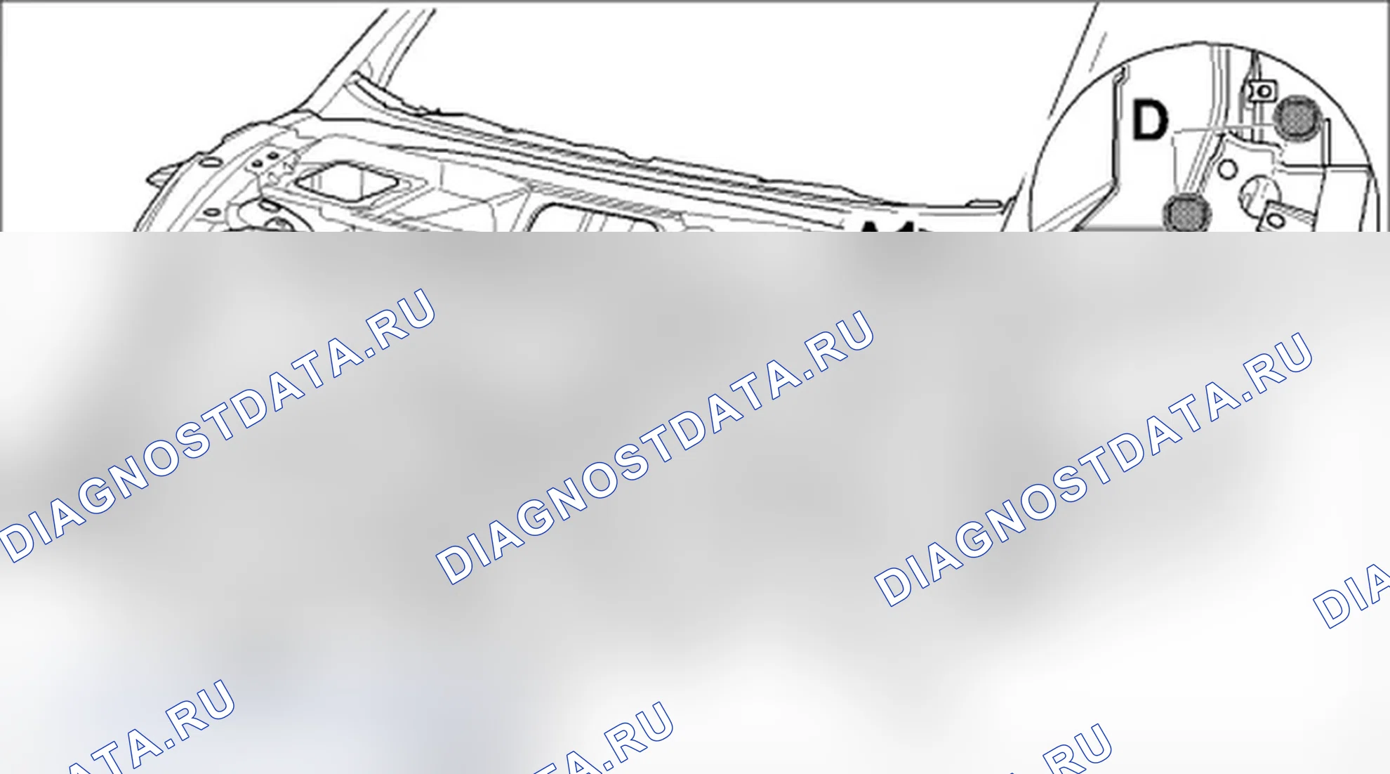 Рис. 740: Сторона передней части транспортного средства. Porsche Boxster S 987