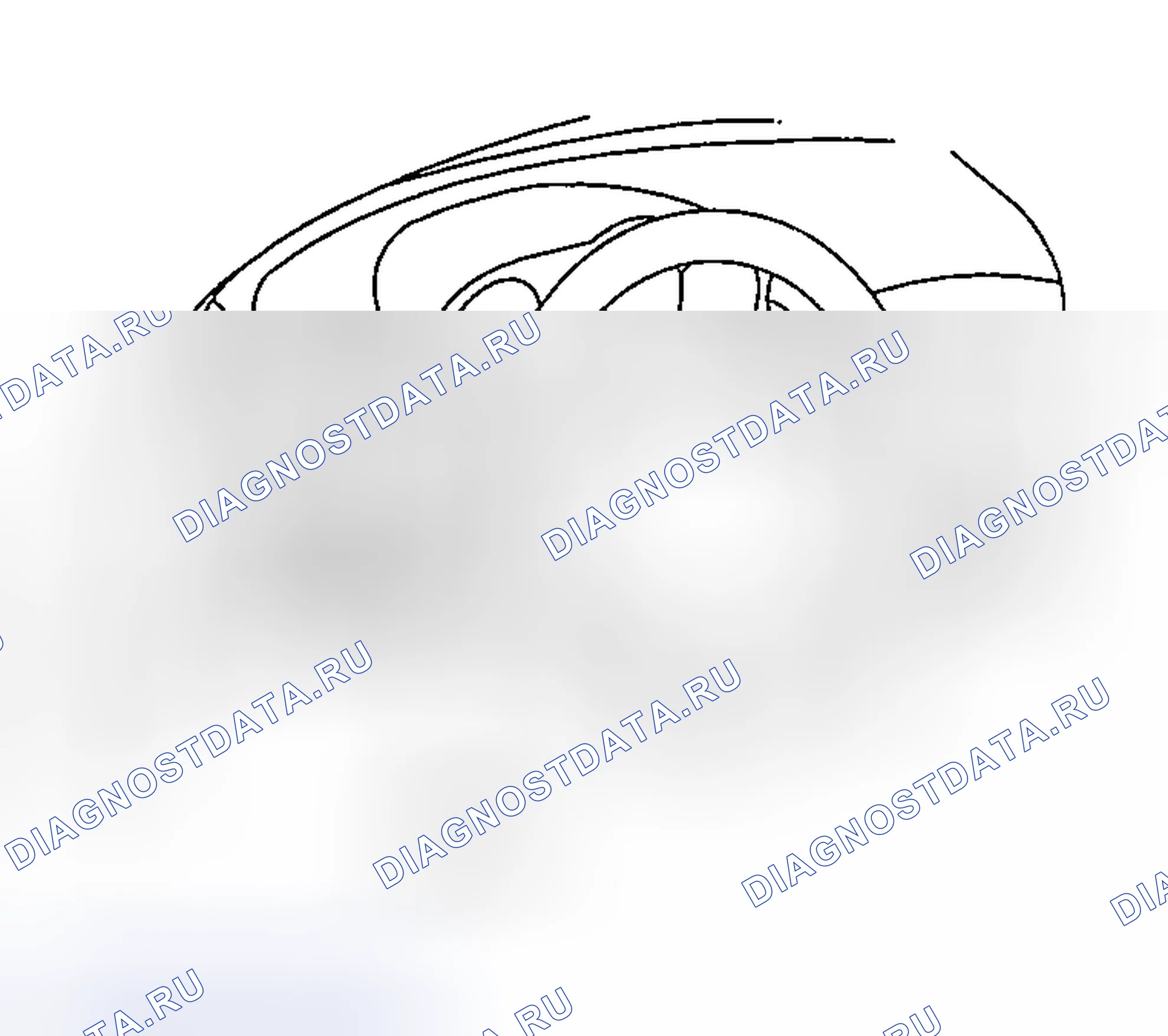 Рис. 5: Ожидающая процедура доступа к коду неисправности. Mazda RX-8 I
