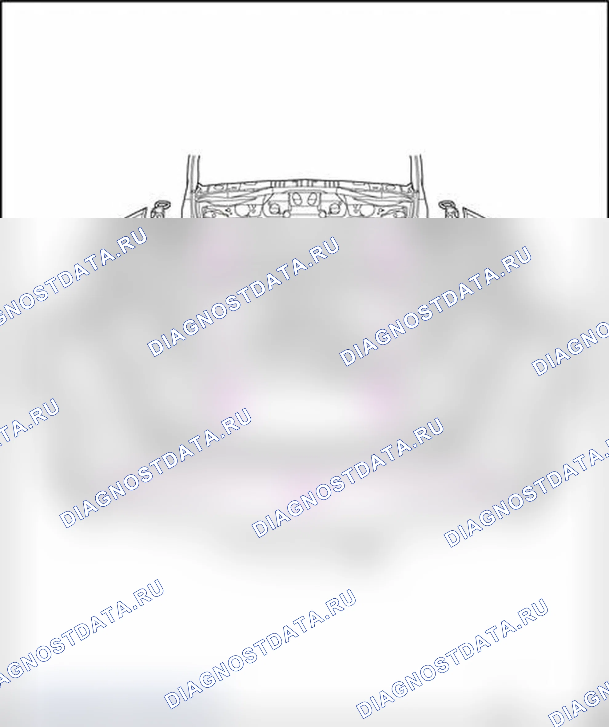 Рис. 13: Кузов, задняя часть. Audi S4 B8