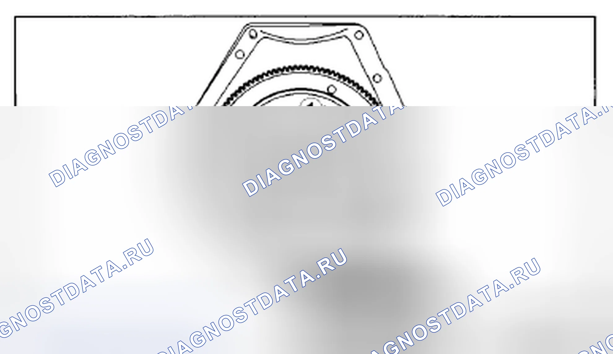 Рис. 1187: Указание по установке болтов для установки приводной пластины. Mazda CX-5 I