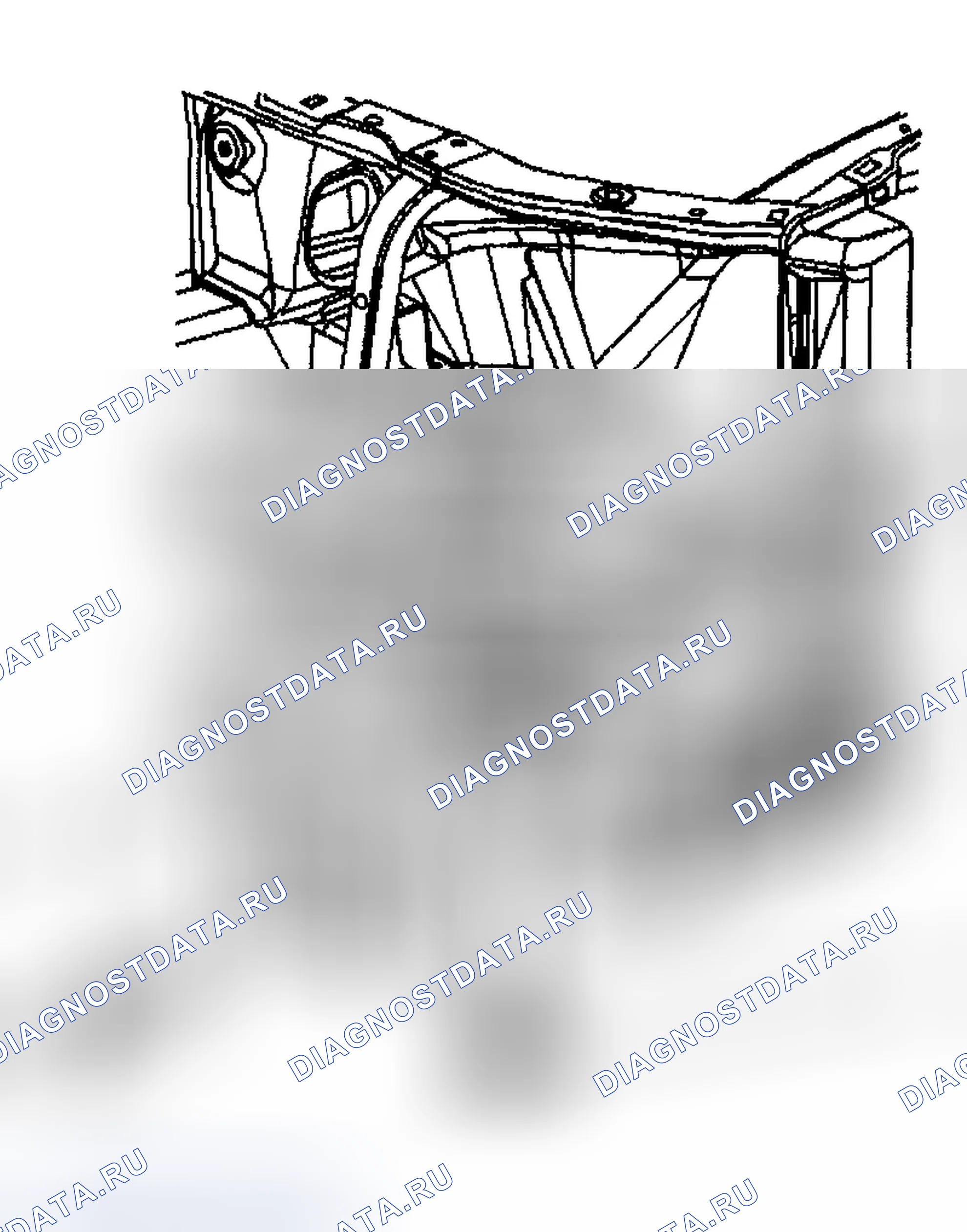 Рис. 38: Порядок демонтажа. Chevrolet TrailBlazer I
