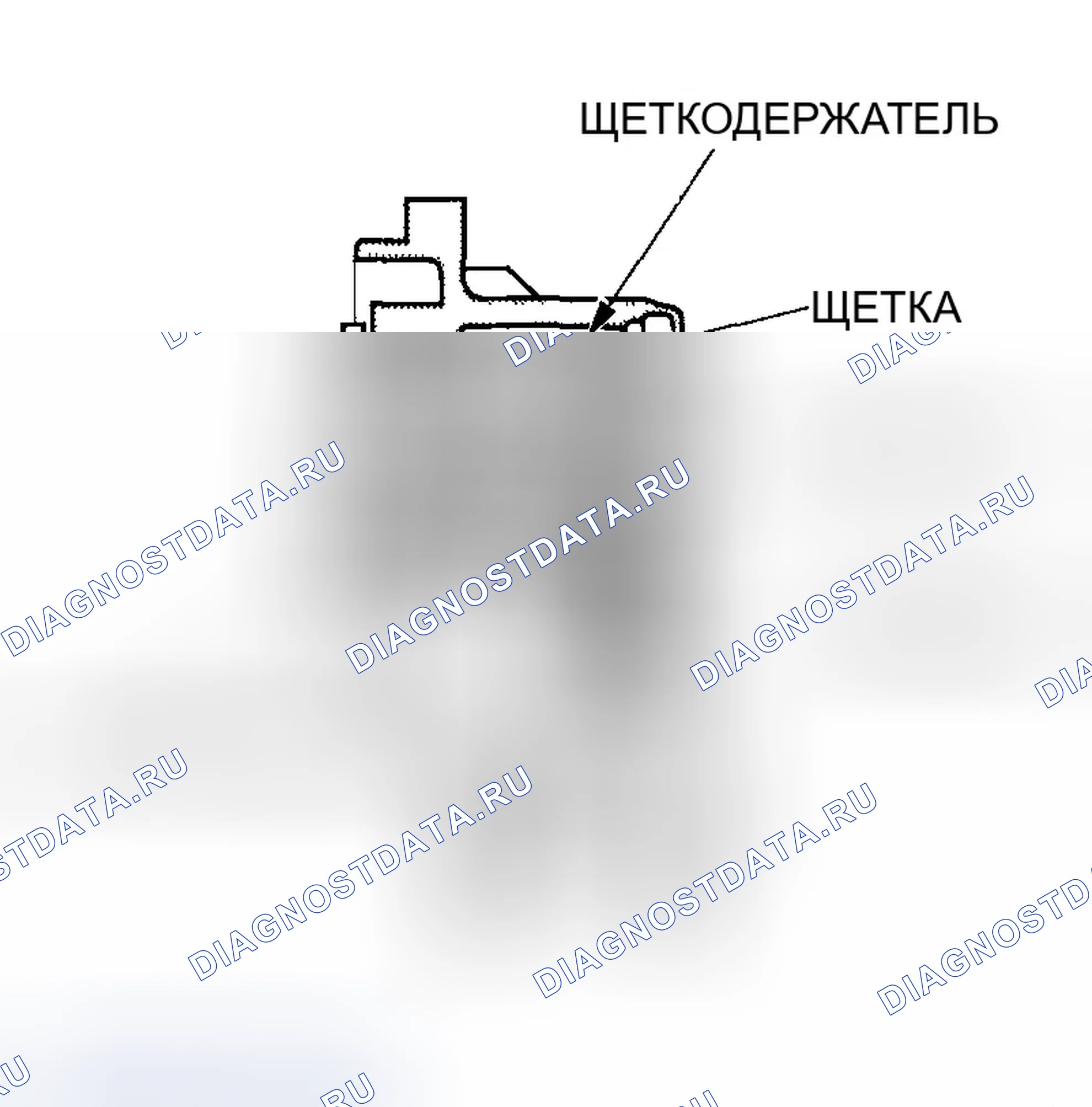 Рис. 42: Датчик положения дроссельной заслонки (Tp). Honda Insight ZE1