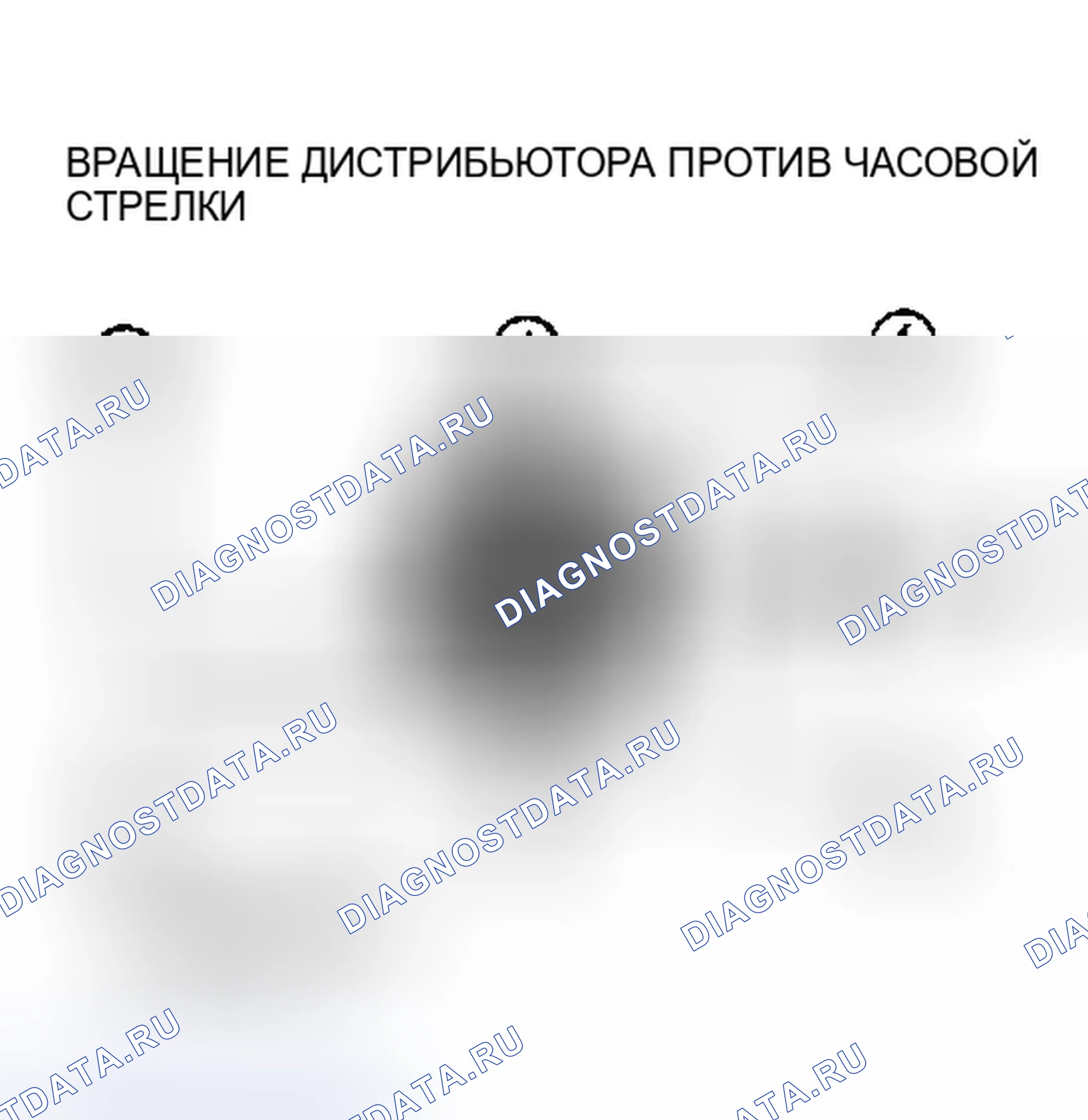 Рис. 55: Проверка порядка срабатывания. Dodge Caravan II