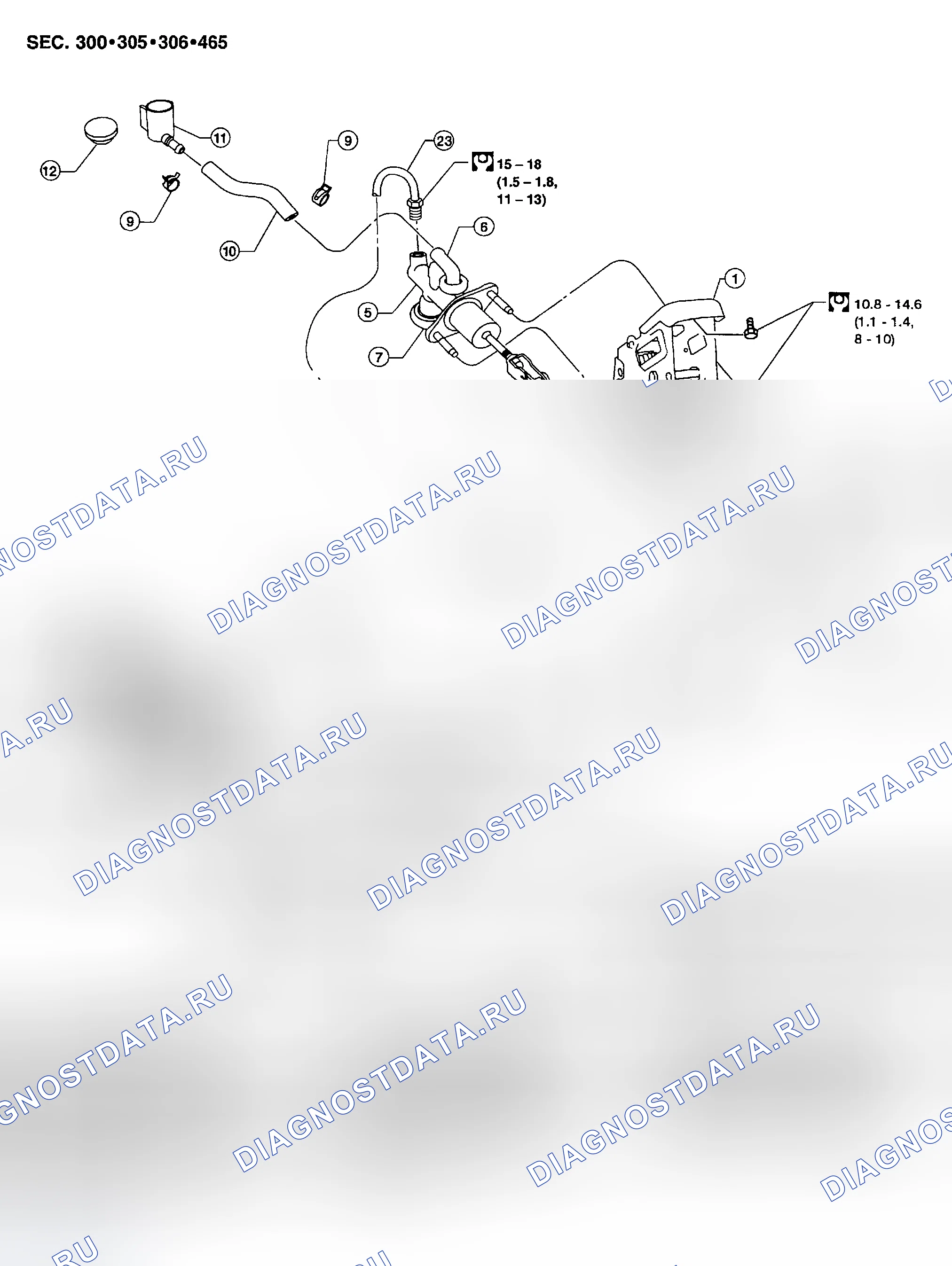 Рис. 12: Компоненты. Nissan Sentra B15