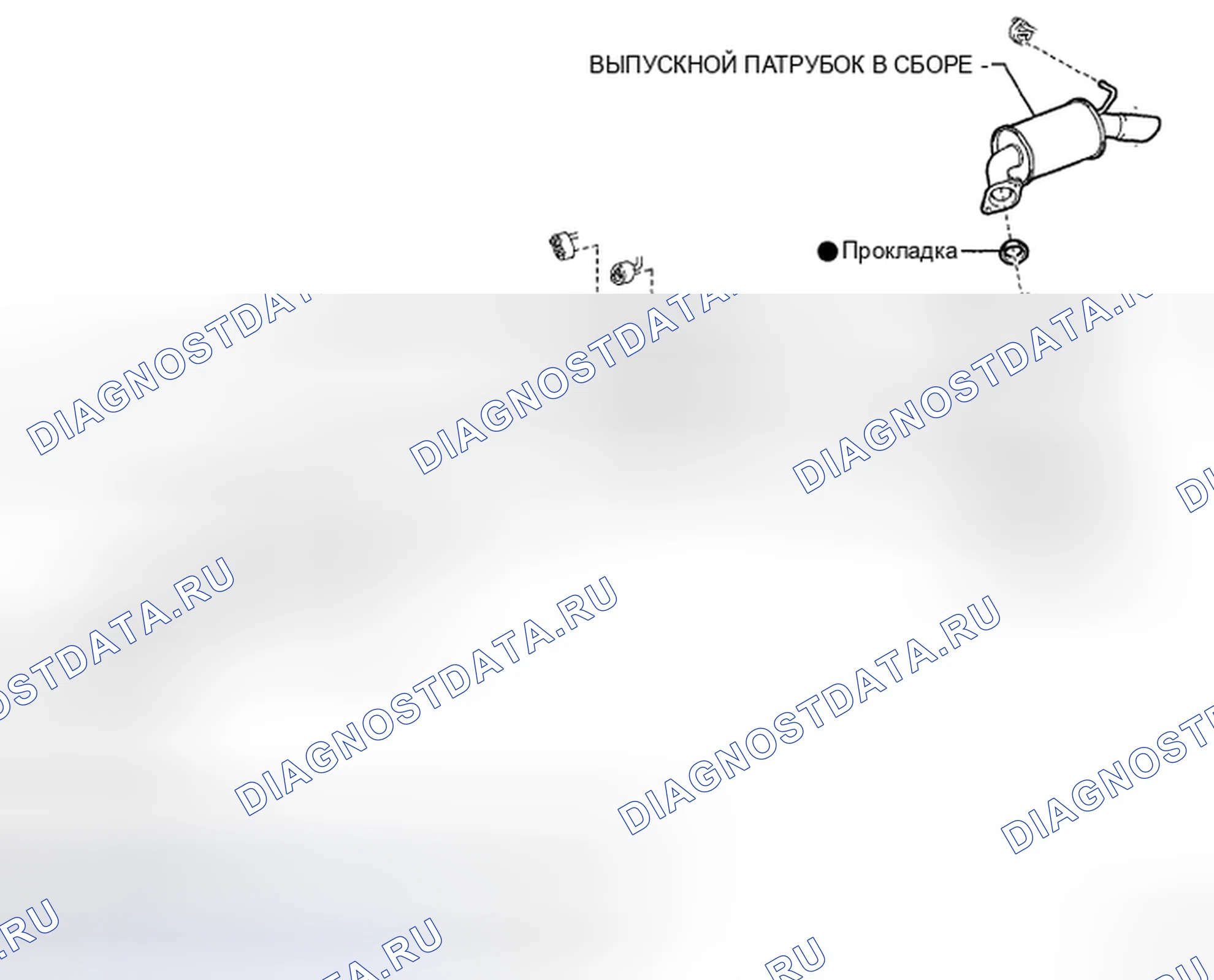 Рис. 18: Идентификация сменных компонентов заднего дифференциала с указанием крутящего момента (1 из 10). Toyota Highlander II