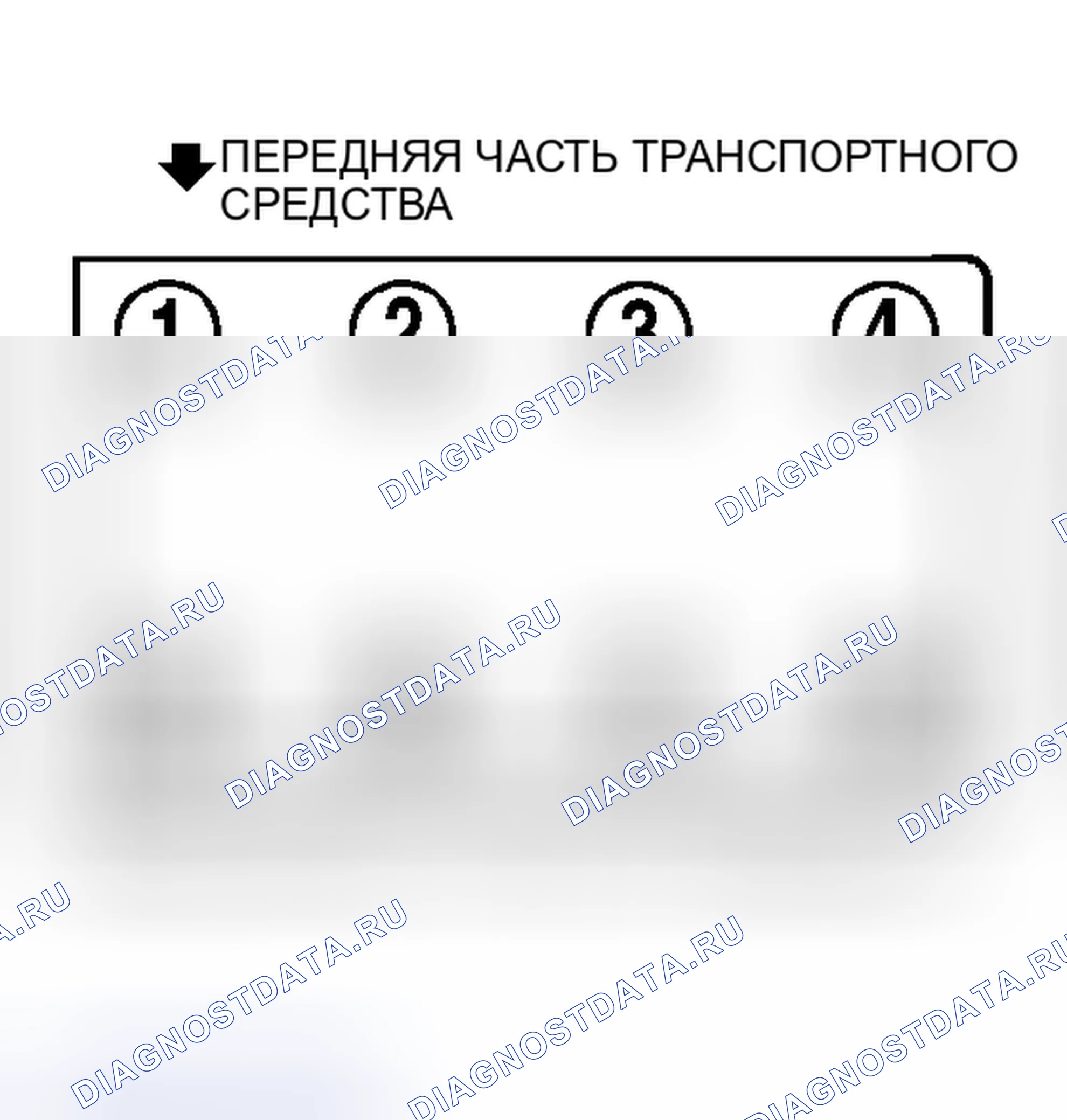 Рис. 10: Идентификация порядка стрельбы (3.4L SHO). Mercury Grand Marquis III