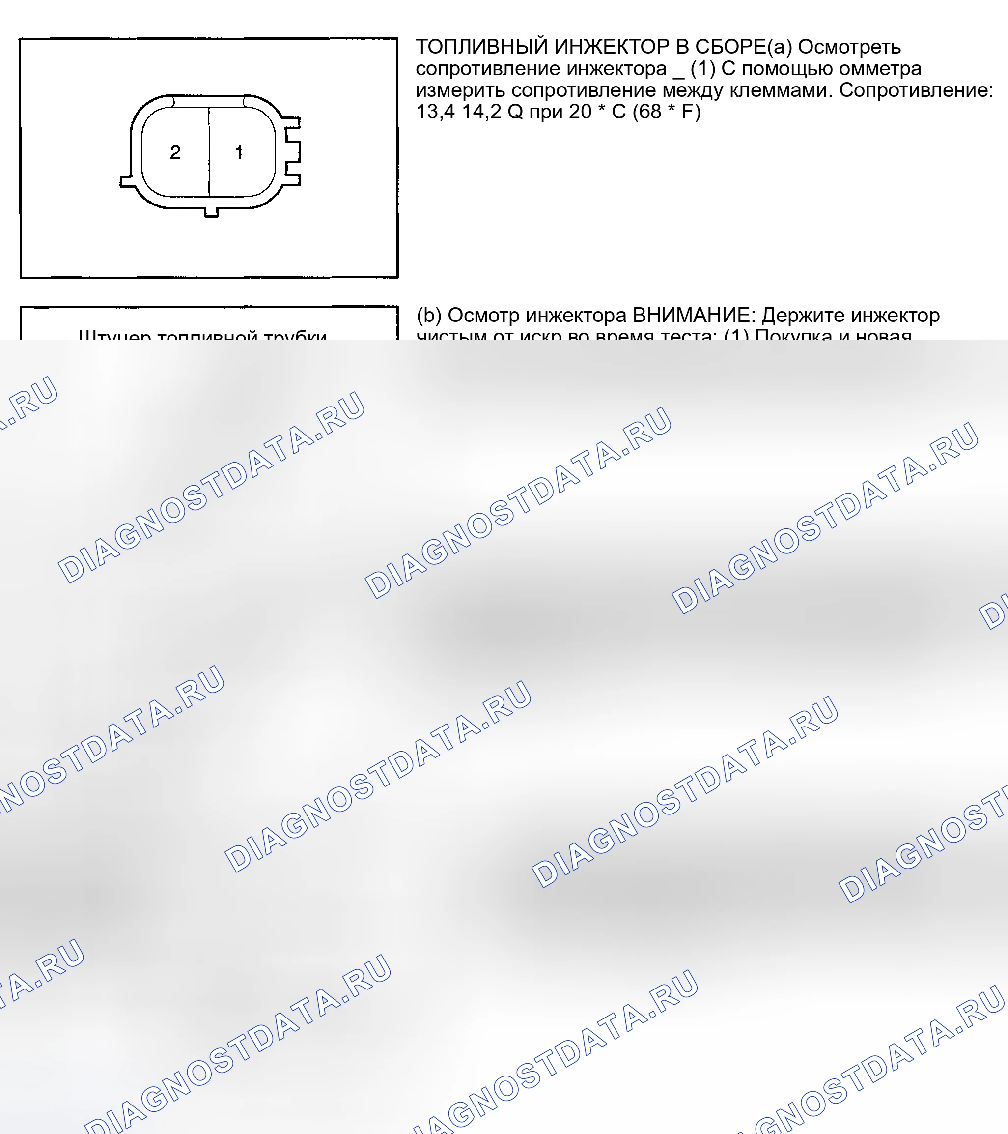 Рис. 715: Топливные форсунки (матрица). Toyota MR2 W30