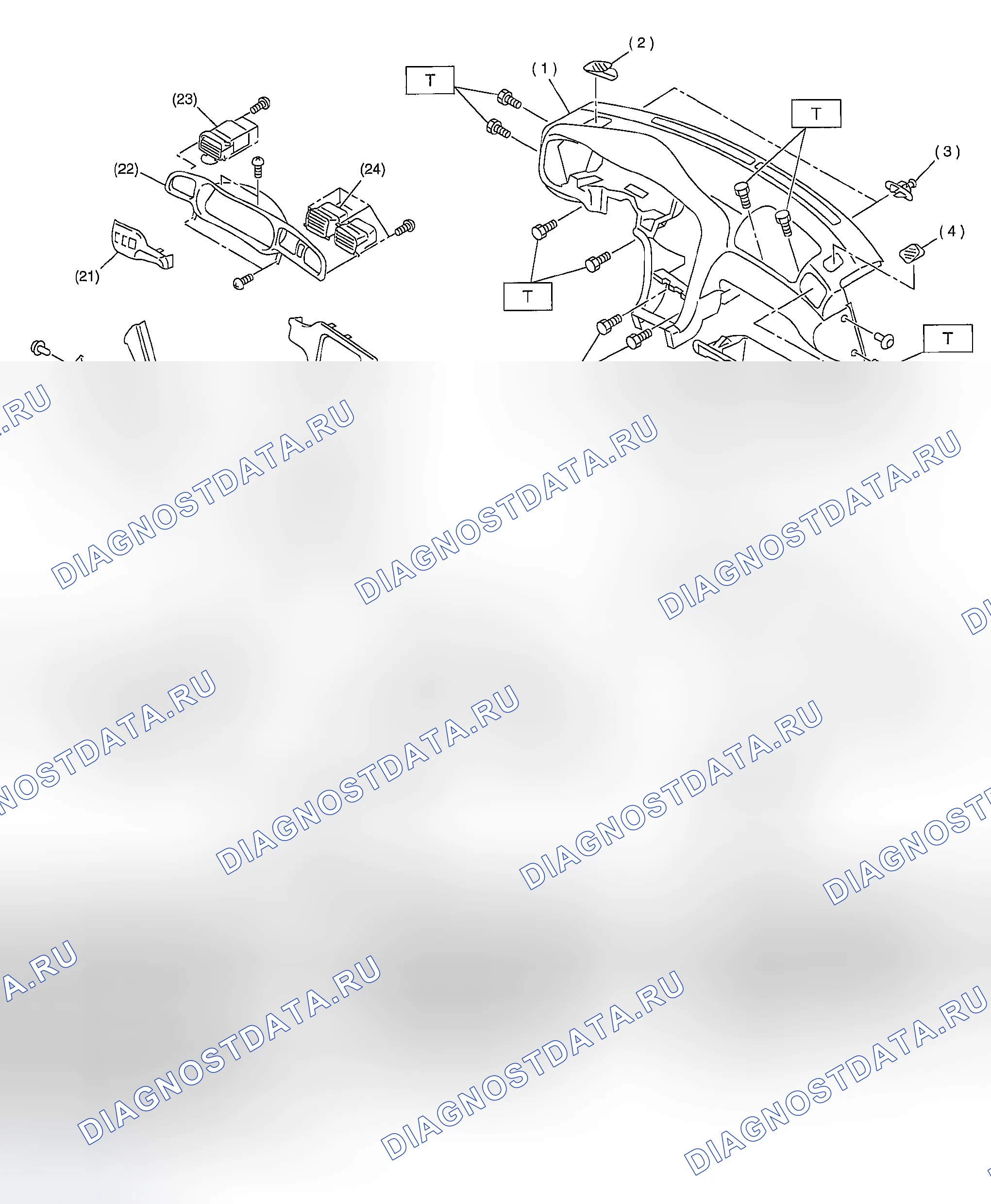 Рис. 12: ПРИБОРНАЯ ПАНЕЛЬ. Hyundai Creta II