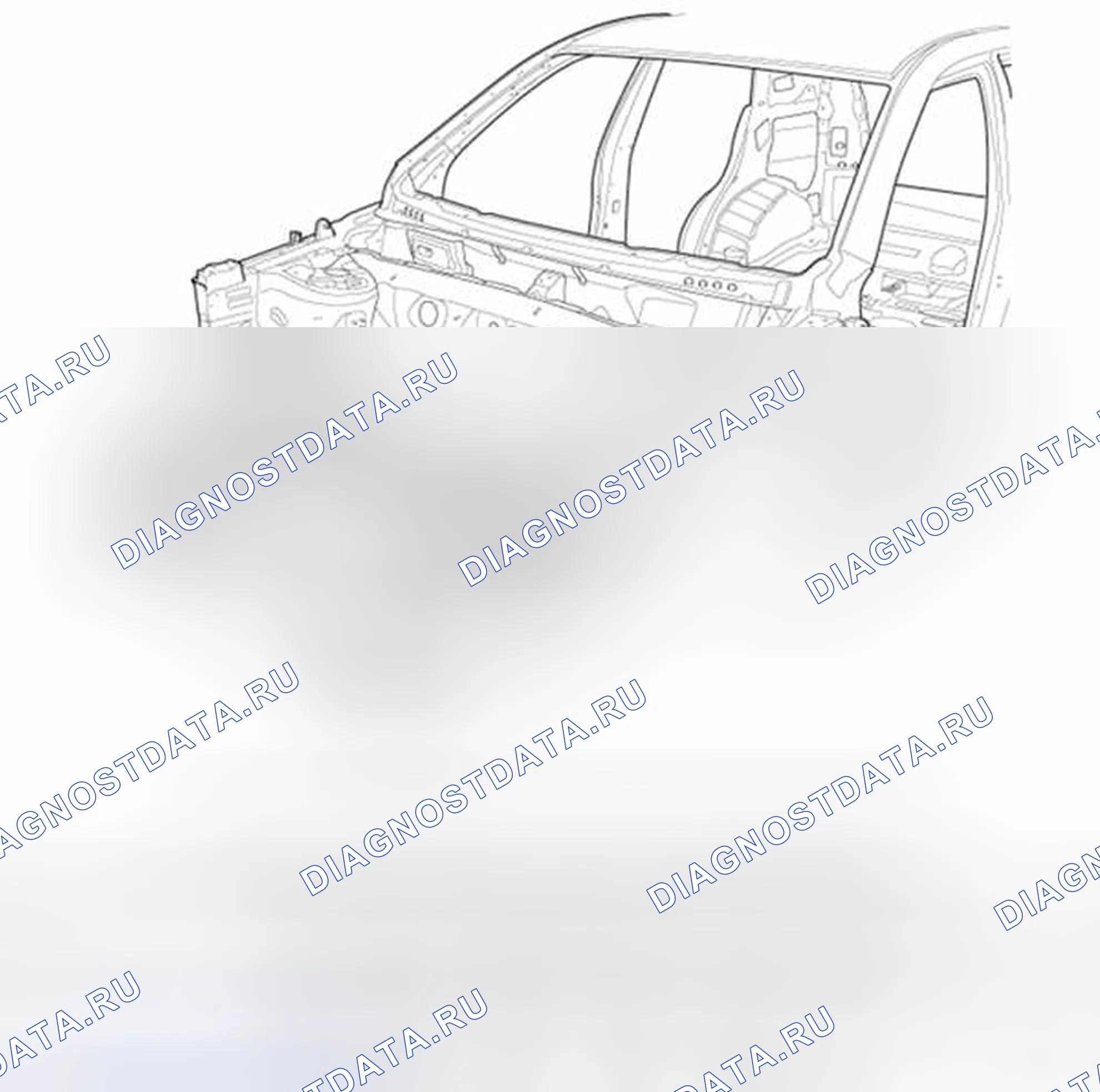 Рис. 8: Передняя часть кузова C. Geely SC7 I