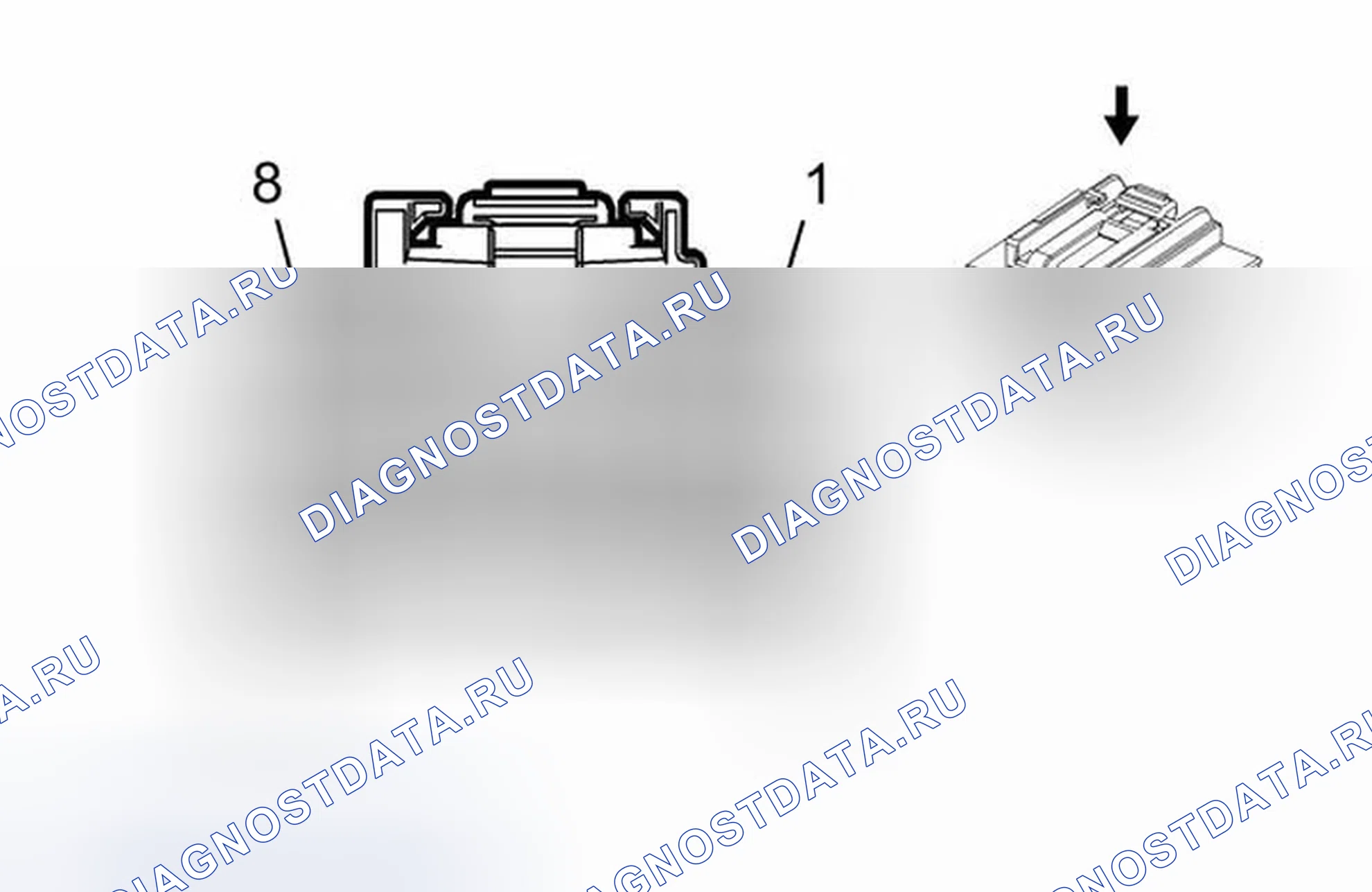 Рис. 338: X311 Подвесная система для подголовника к приборной панели. Chevrolet Volt I