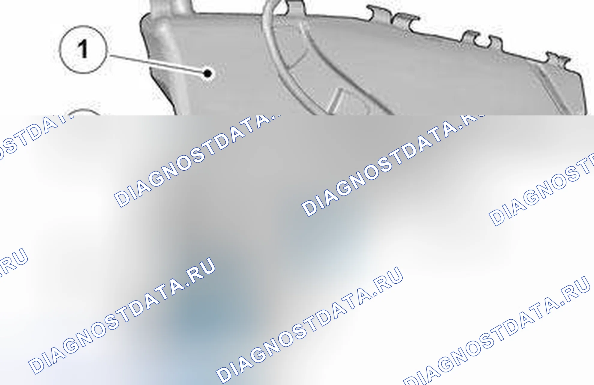 Рис. 134: РАСПОЛОЖЕНИЕ КОМПОНЕНТОВ. Volvo S80 II