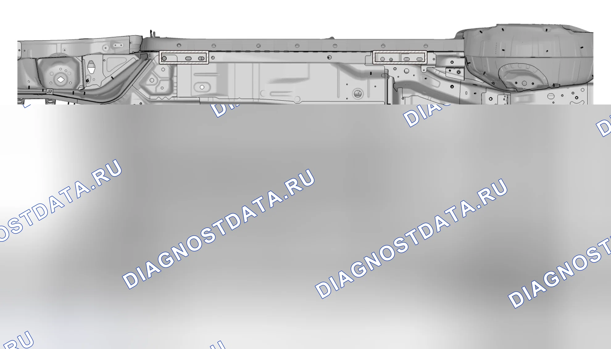 Средняя зола, антикоррозионная краска — Wey Vv7-Phev. Wey VV7 PHEV I