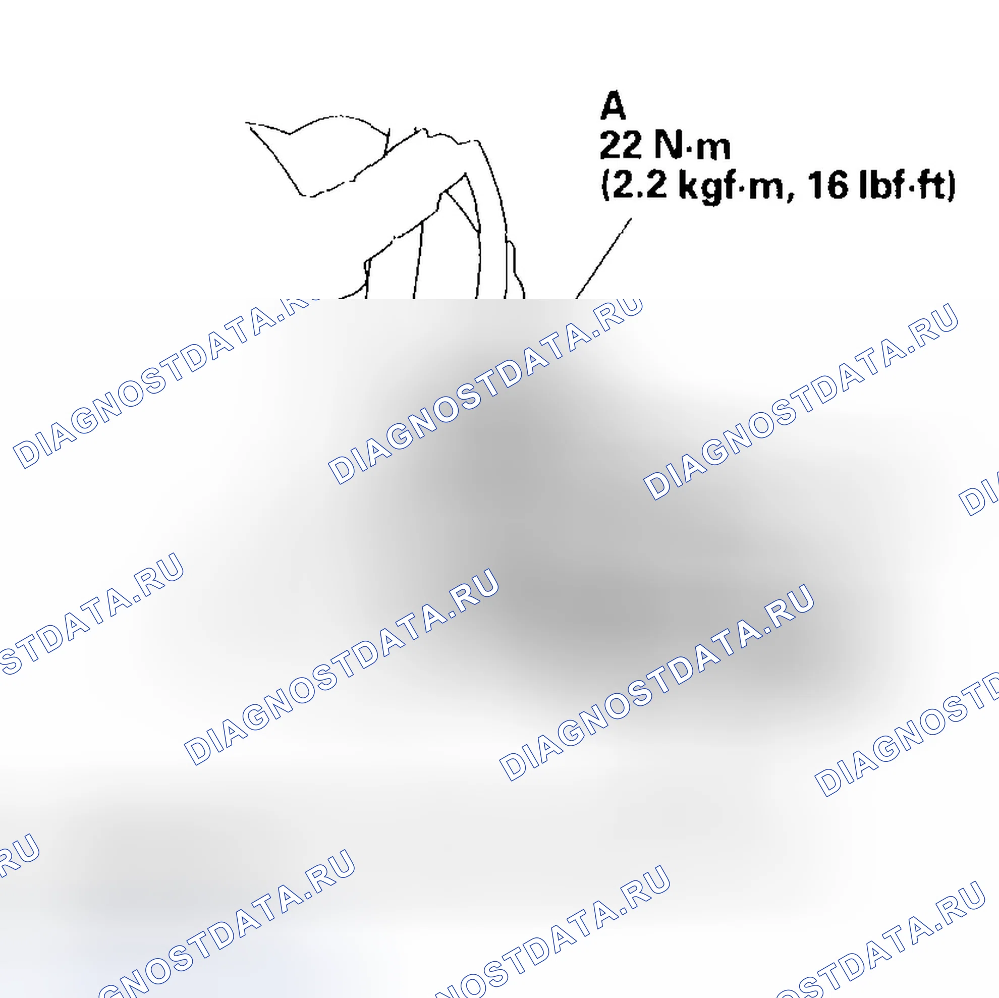 Рис. 52: Сброс давления топлива. Honda Odyssey II