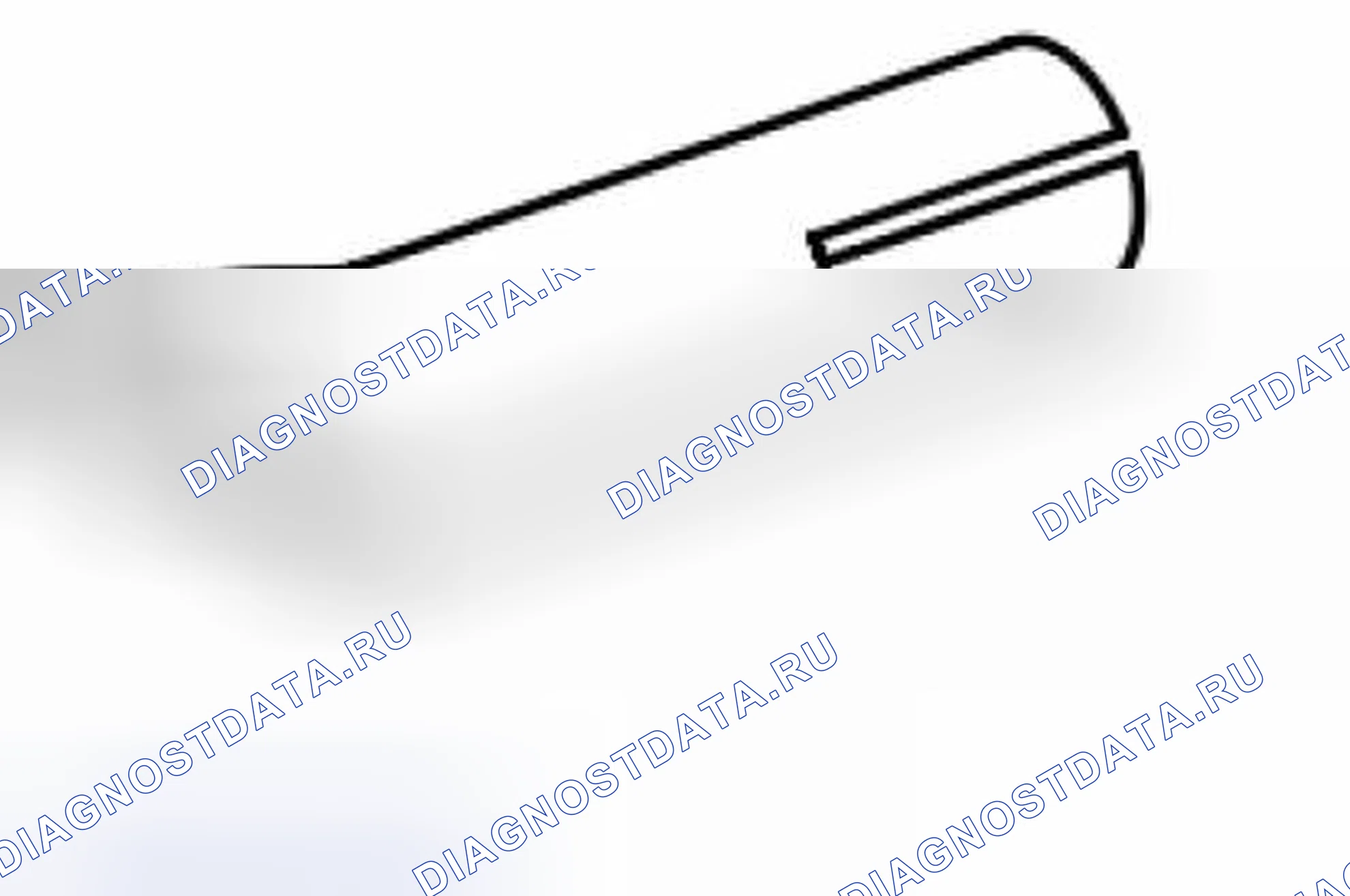 Рис. 520: 86 12 301 Прихваточный наконечник. Saab 9-3 II