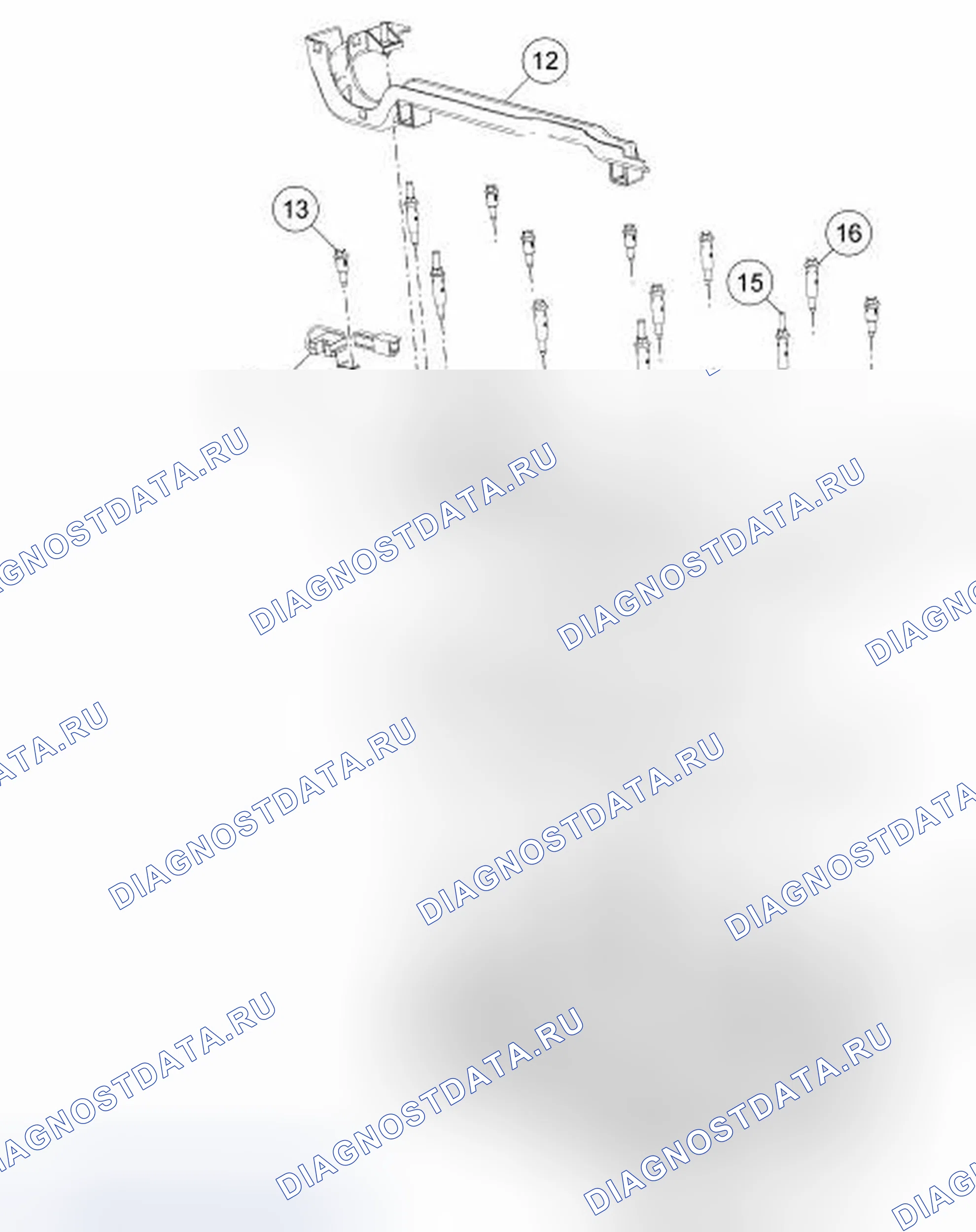 Рис. 124: Крышка клапана. Ford Ranger II рестайлинг