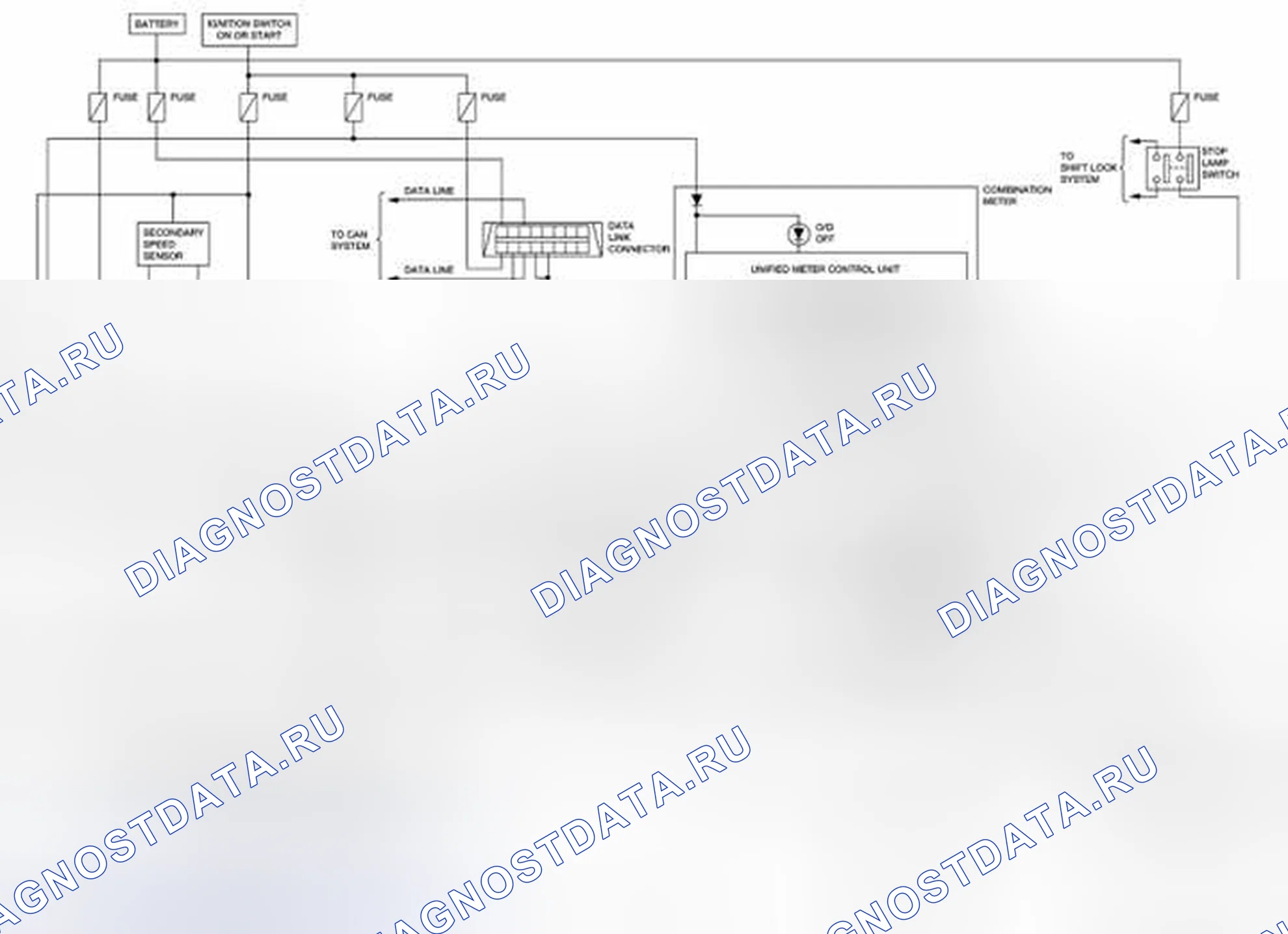 Рис. 81: Принципиальная схема CVT. Nissan Sentra B16