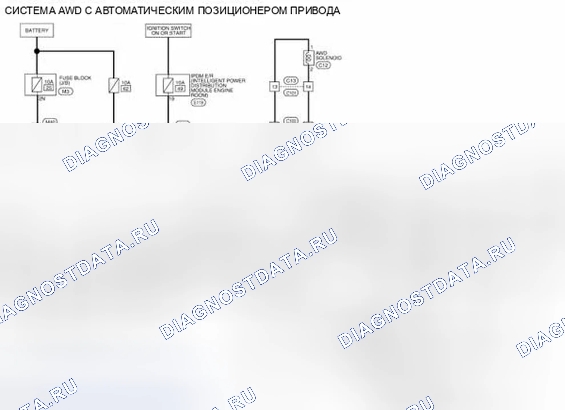 Рис. 85: С АВТОМАТИЧЕСКИМ ПОЗИЦИОНЕРОМ ПРИВОДА. Infiniti QX60 I