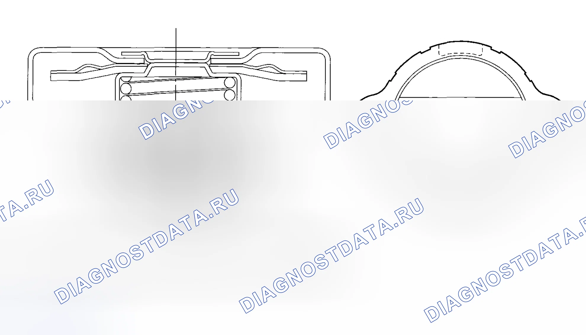Рис. 14: КРЫШКА РАДИАТОРА. Subaru Impreza WRX GD/GG рестайлинг 2