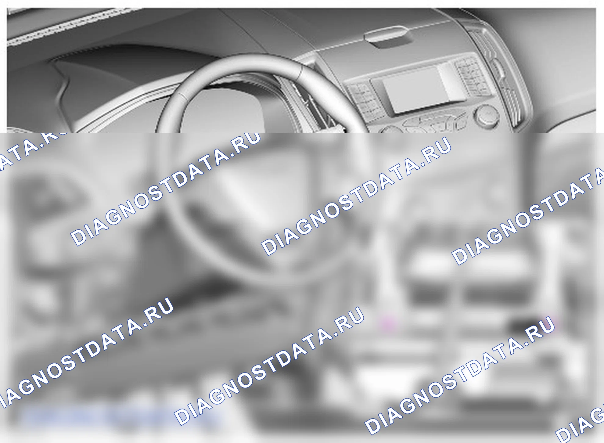 Как снять и установить нижнюю подушку безопасности водителя. Ford S-MAX II