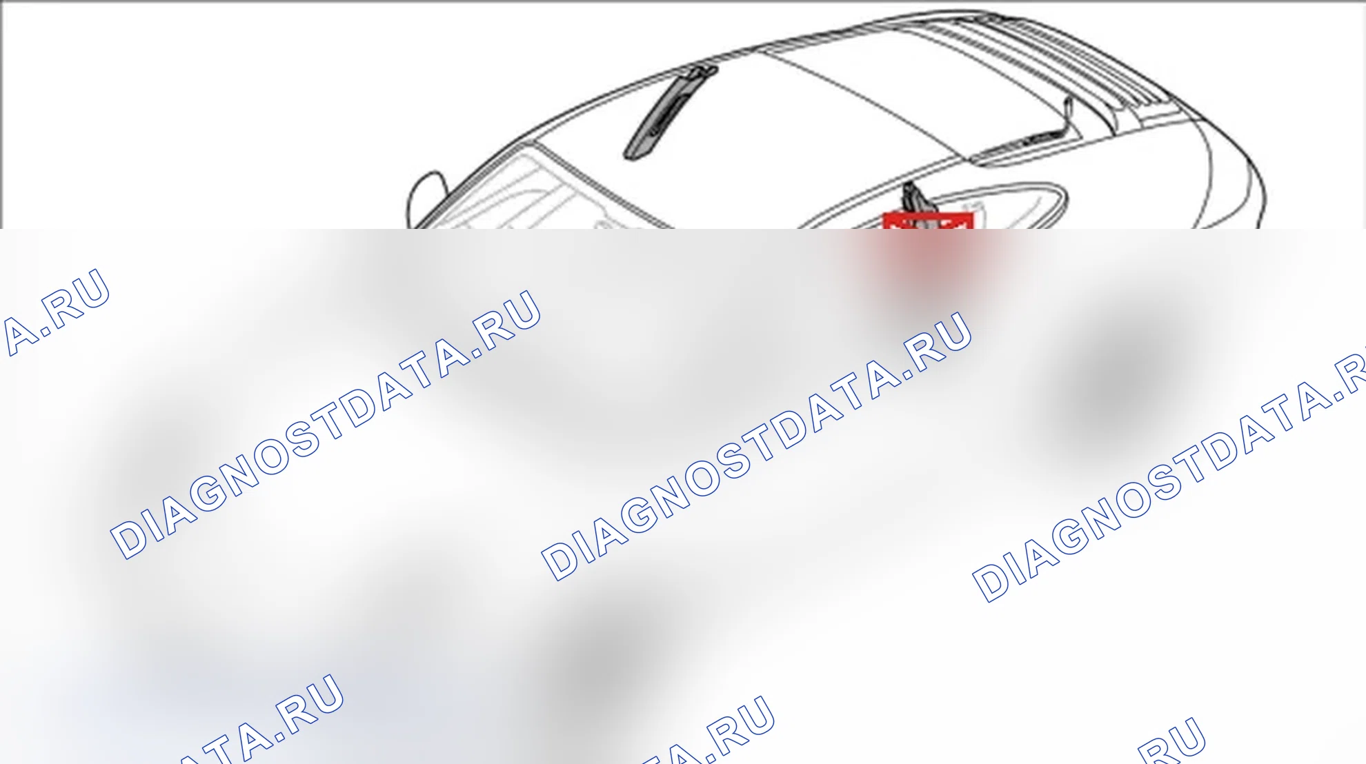 Рис. 209: Снятие обивка стойки В. Porsche 911 GT3 997
