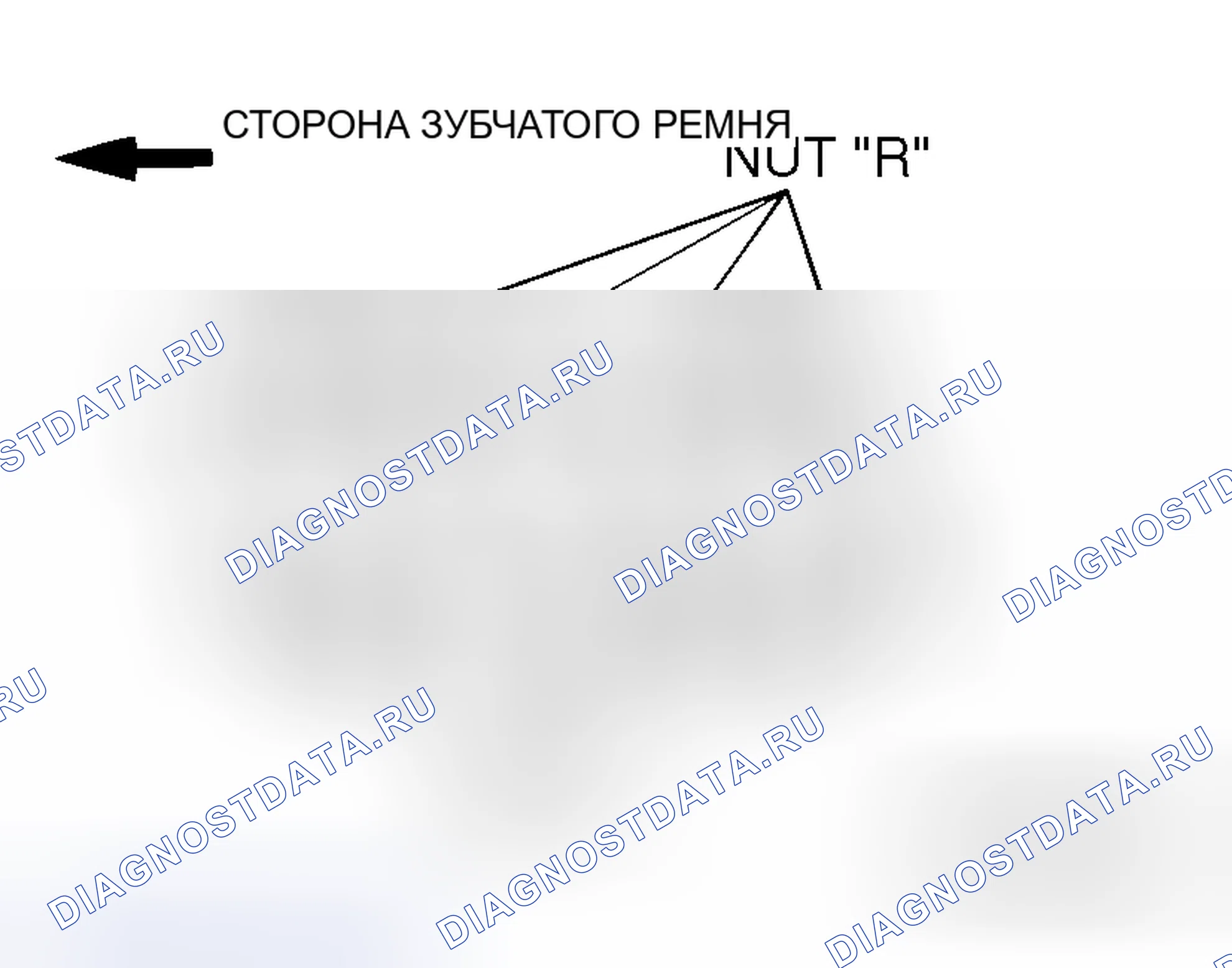 Рис. 565: > > A < < МОНТАЖ ВПУСКНОГО КОЛЛЕКТОРА. Mitsubishi Galant IX рестайлинг